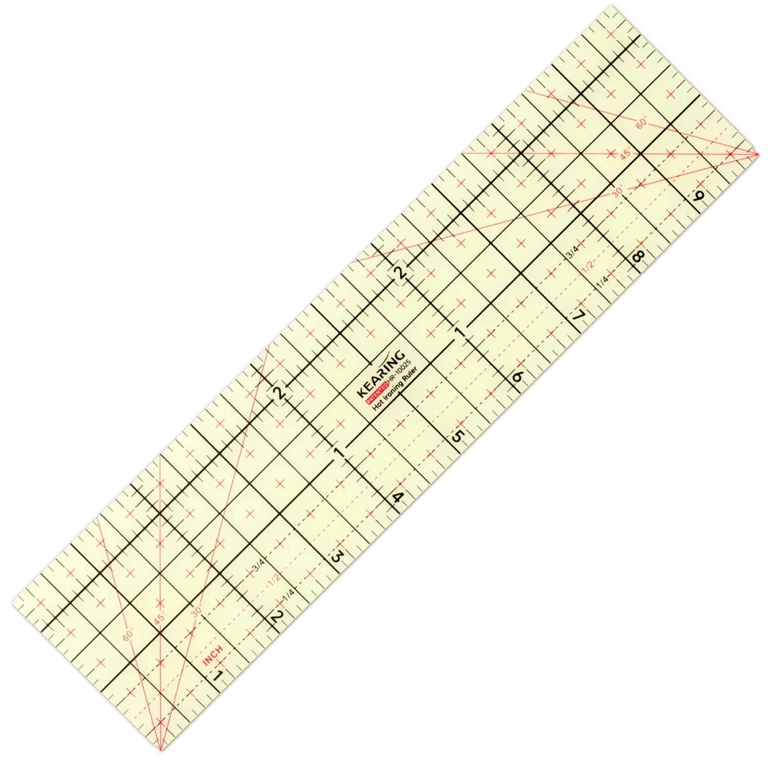 Hot Ironing Ruler 10in x 2.5in