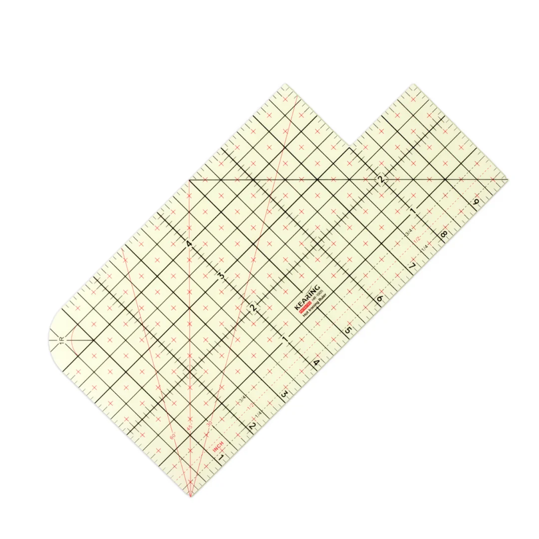 Hot Ironing Ruler 10in x 5in