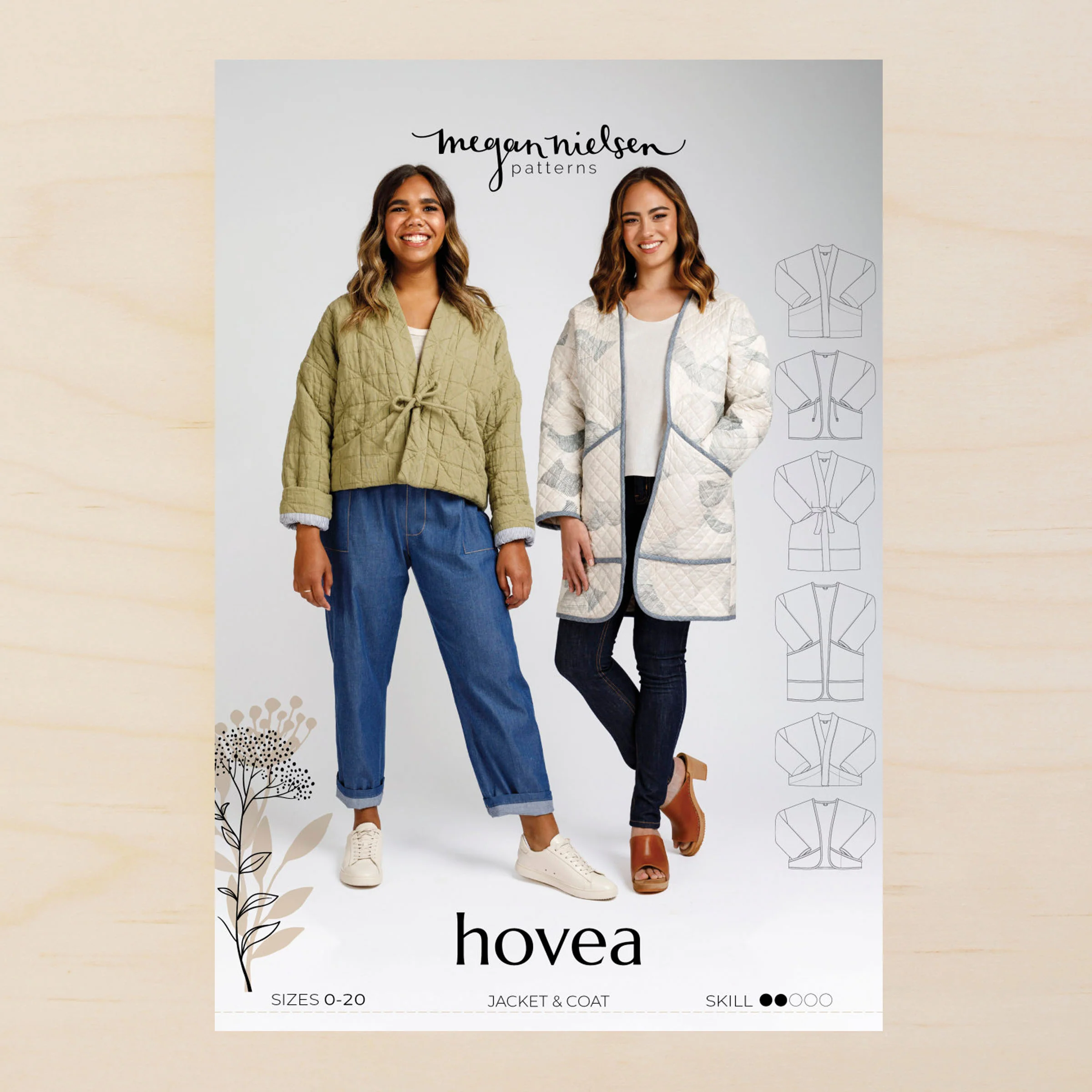 Megan Nielsen Hovea Jacket & Coat 0-20