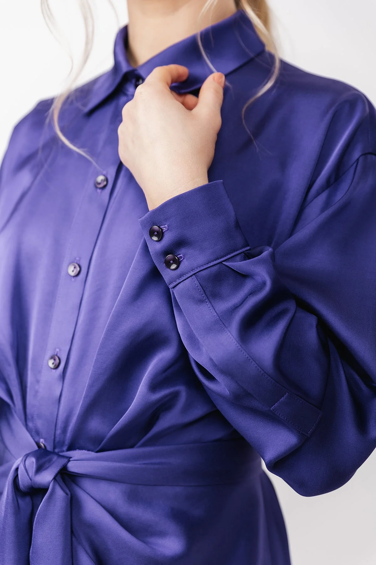 Named Clothing ILTA ruched shirt dress US0-24 - PDF Pattern - Image 18