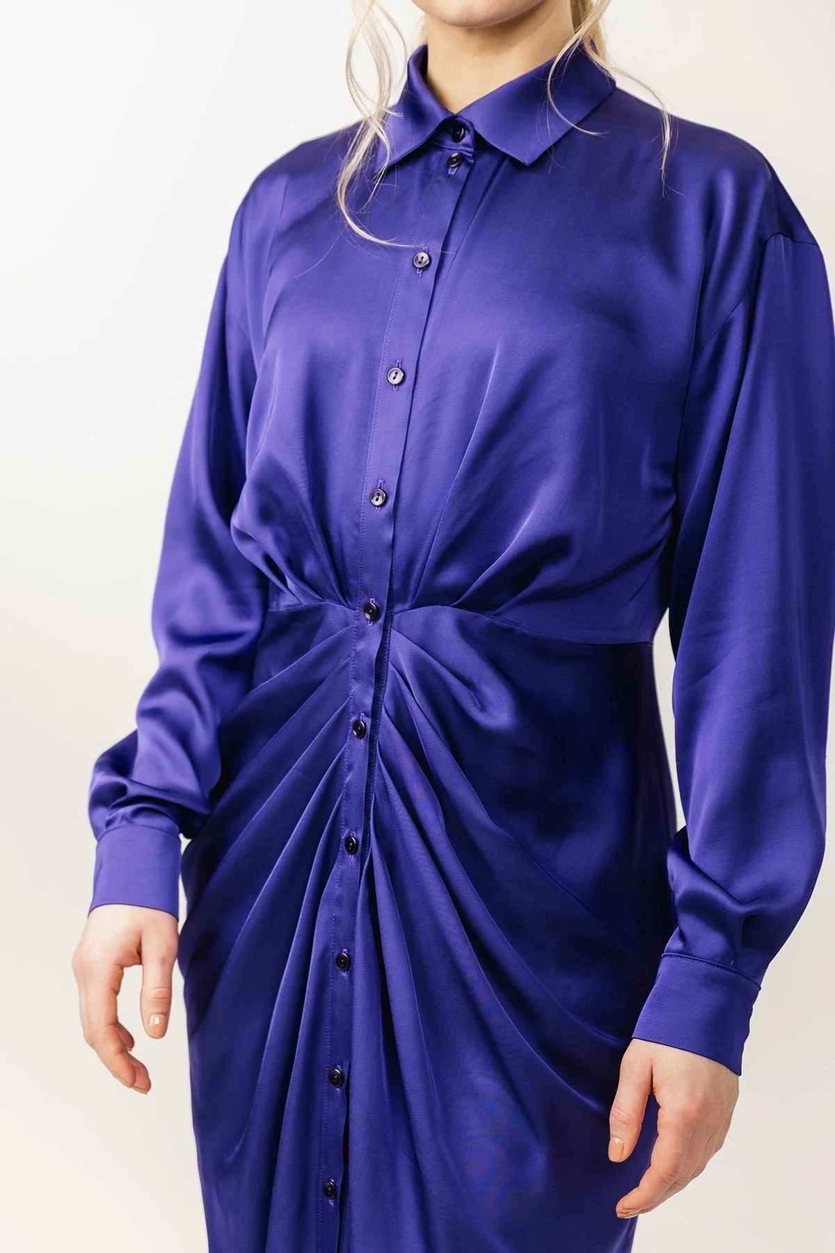 Named Clothing ILTA ruched shirt dress US0-24 - PDF Pattern - Image 22
