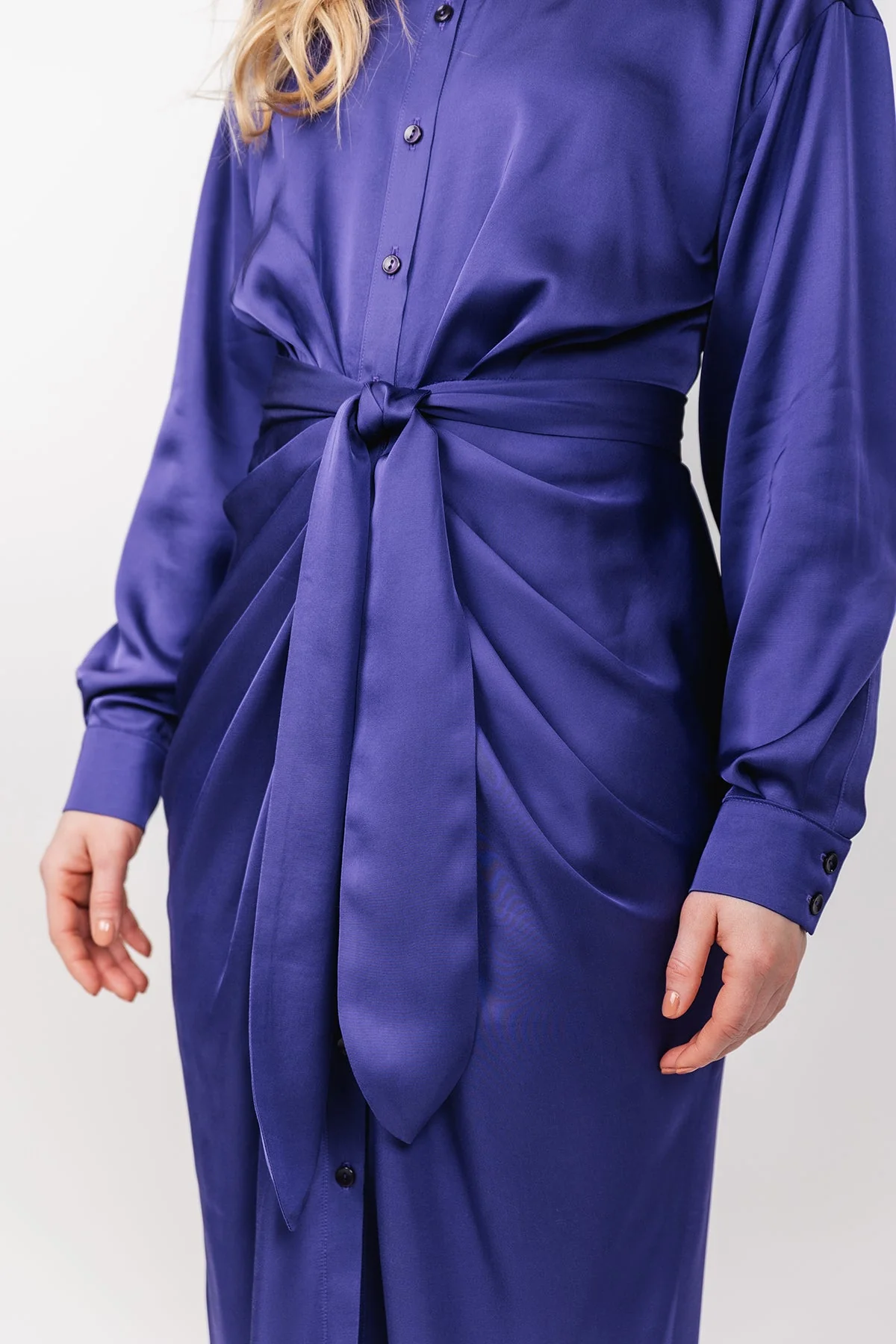 Named Clothing ILTA ruched shirt dress US0-24 - PDF Pattern - Image 4