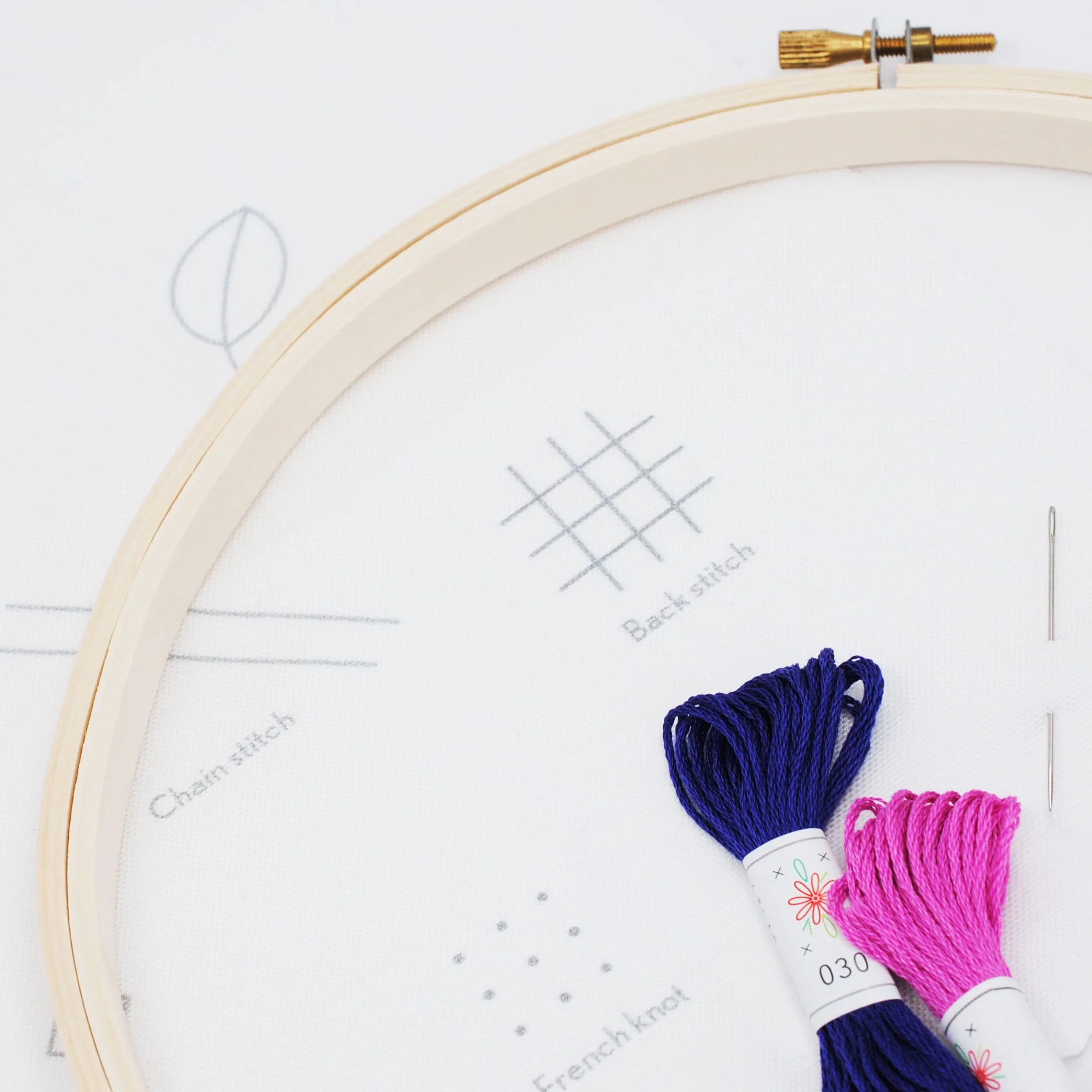 Introduction to Hand Embroidery Class (Beginner - Embroidery)