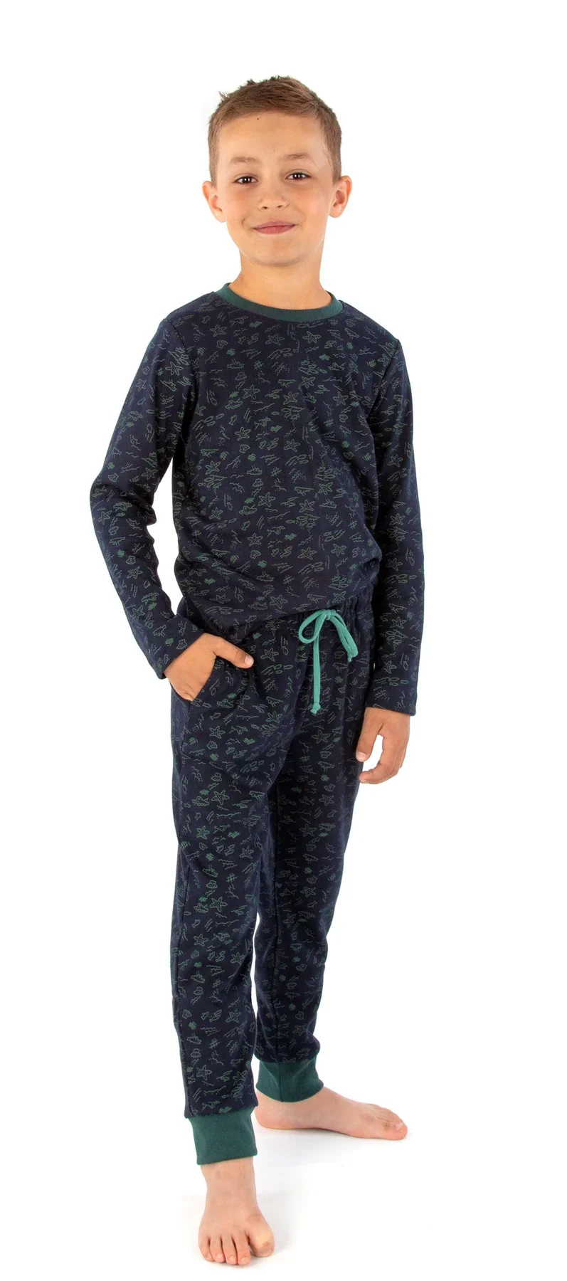 Jalie 4348 - Jack Pull-On Jersey Lounge Pants & Shirts 2yrs- 2XL - Image 5
