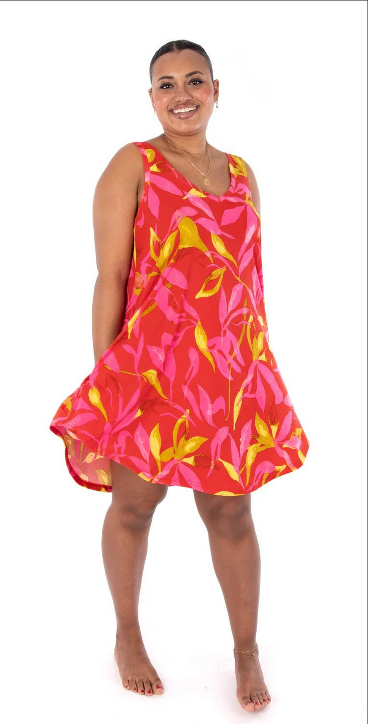 Jalie 4456 - Chantal Swing Tank Top and Dress 2yrs to 2XL - Image 6
