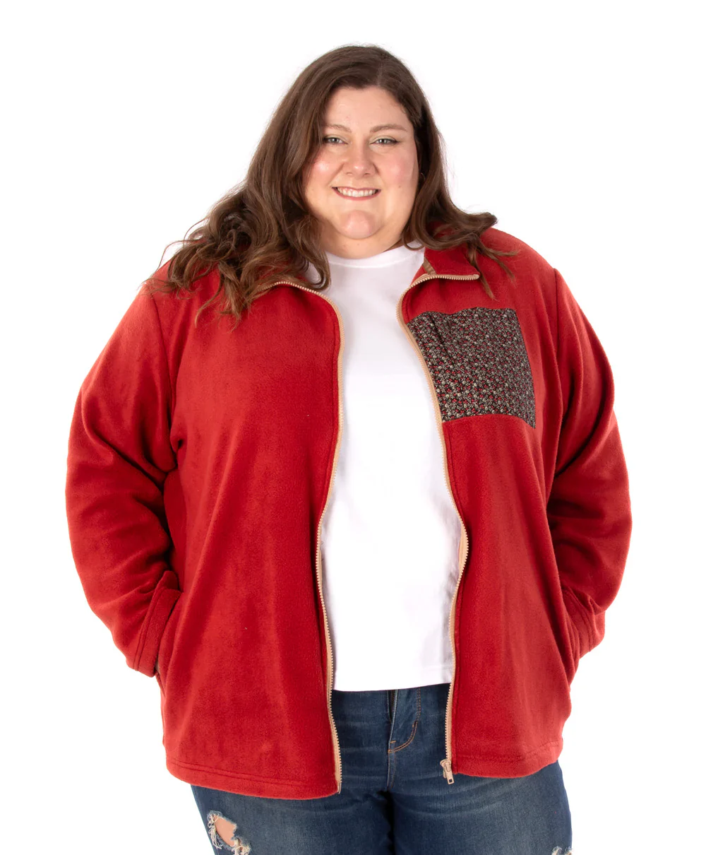 Jalie 4458 - Sam Classic Fleece Jacket 2yrs-2XL - Image 3