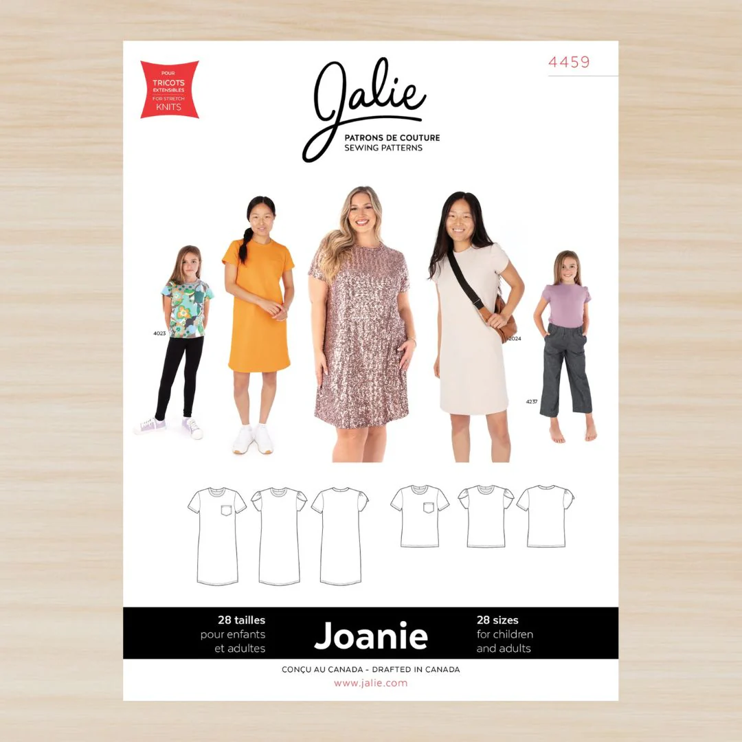 Jalie 4459 - Joanie Dress and T-Shirt 2yrs to 2XL