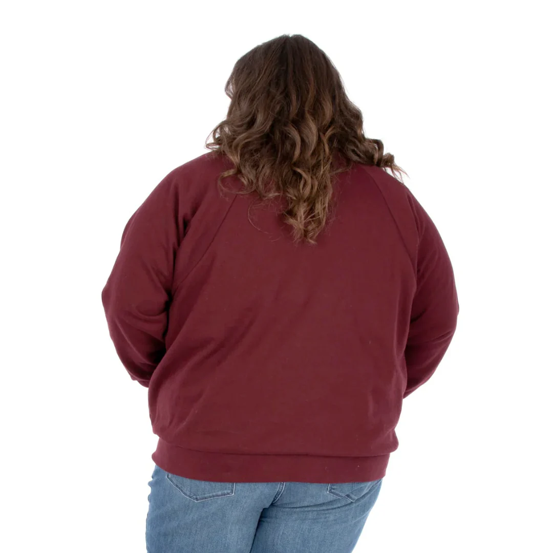Jalie 4674 - Sophie Half Zip Sweatshirt 2yrs-2XL - Image 4