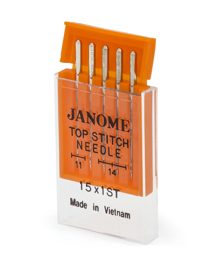 Janome Assorted Top Stitch Needles 5 pack