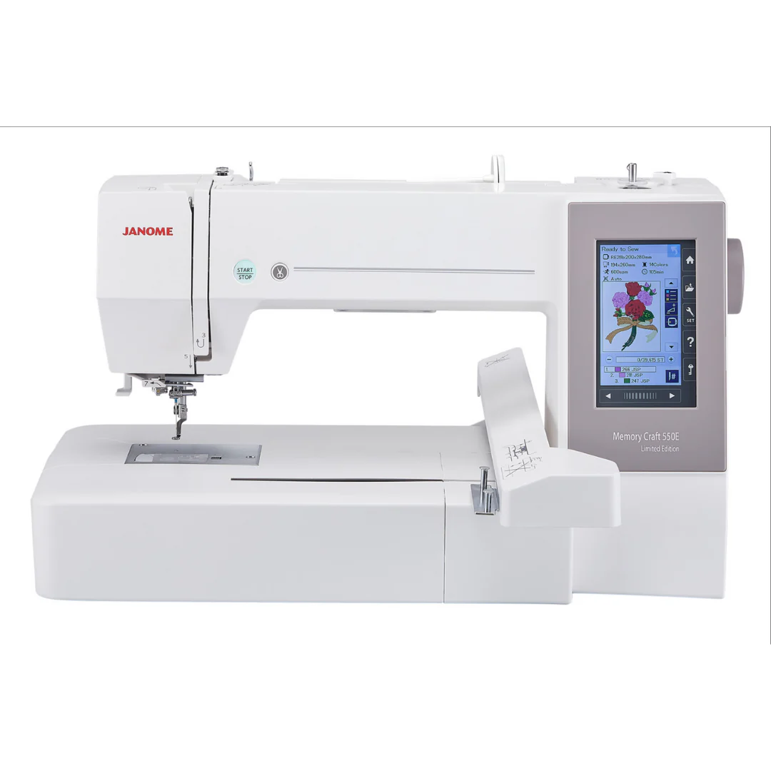 Janome Memory Craft 550E Limited Edition