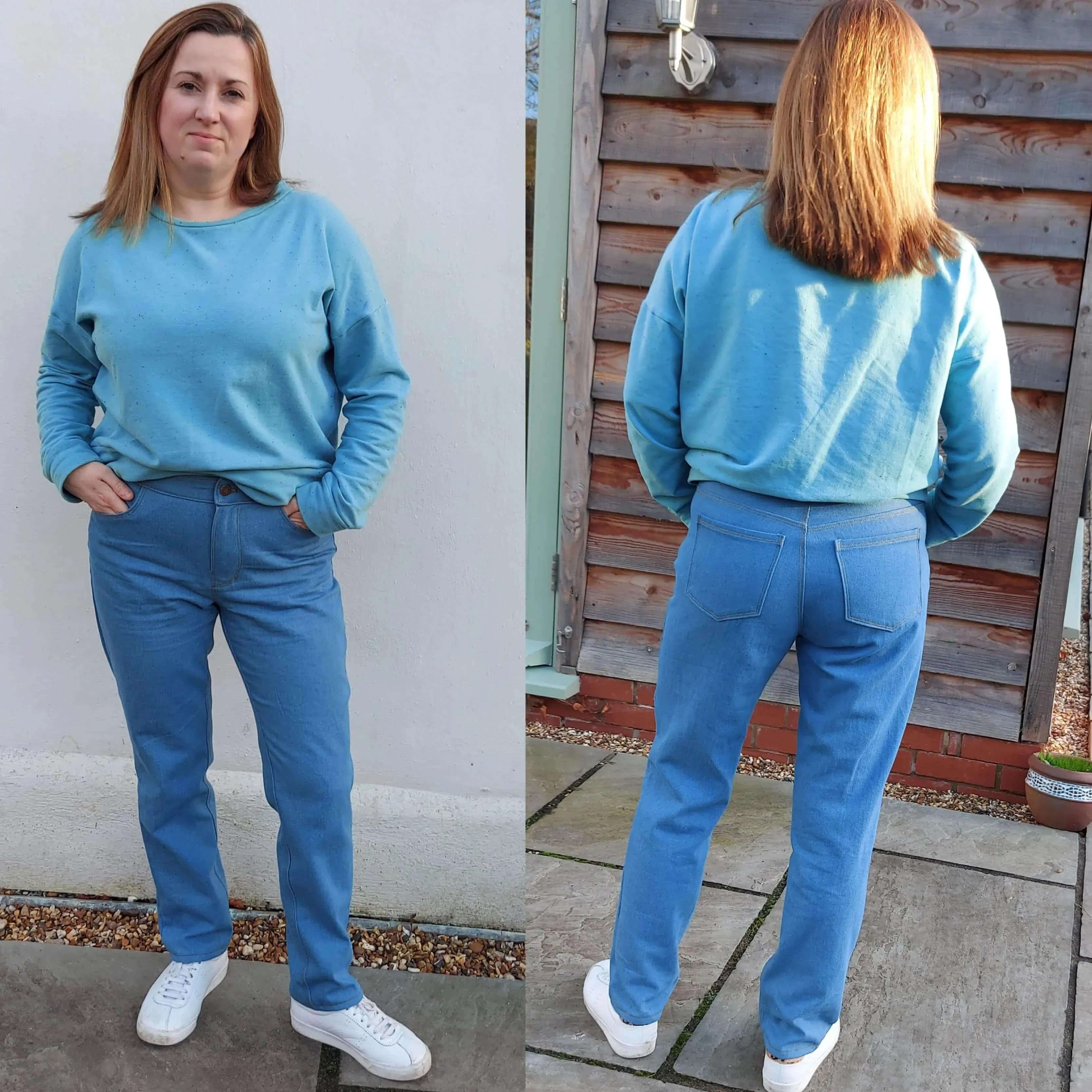 Wardrobe By Me Jeans - 26-40 Inches - PDF Pattern - Image 14
