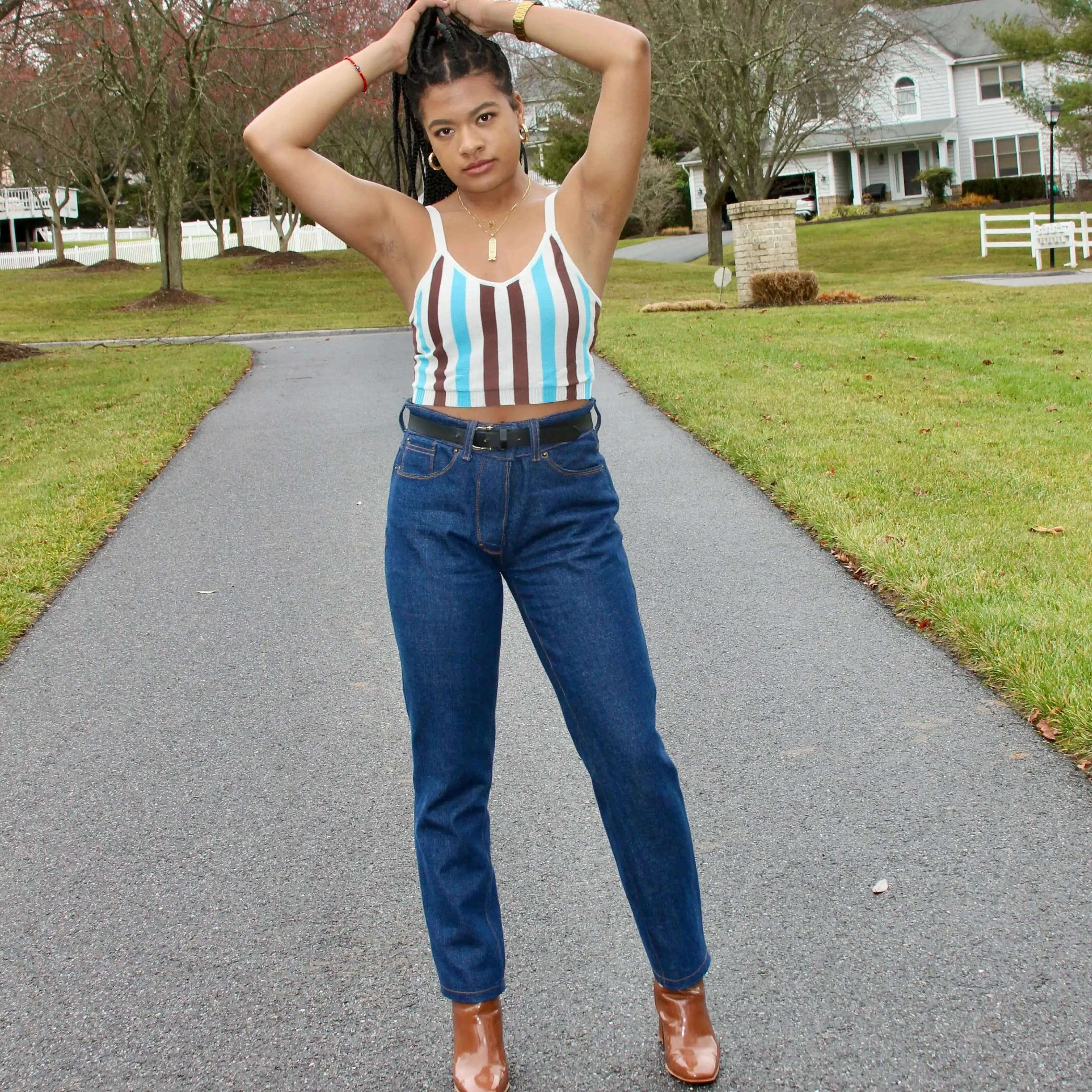 Wardrobe By Me Jeans - 26-40 Inches - PDF Pattern - Image 2