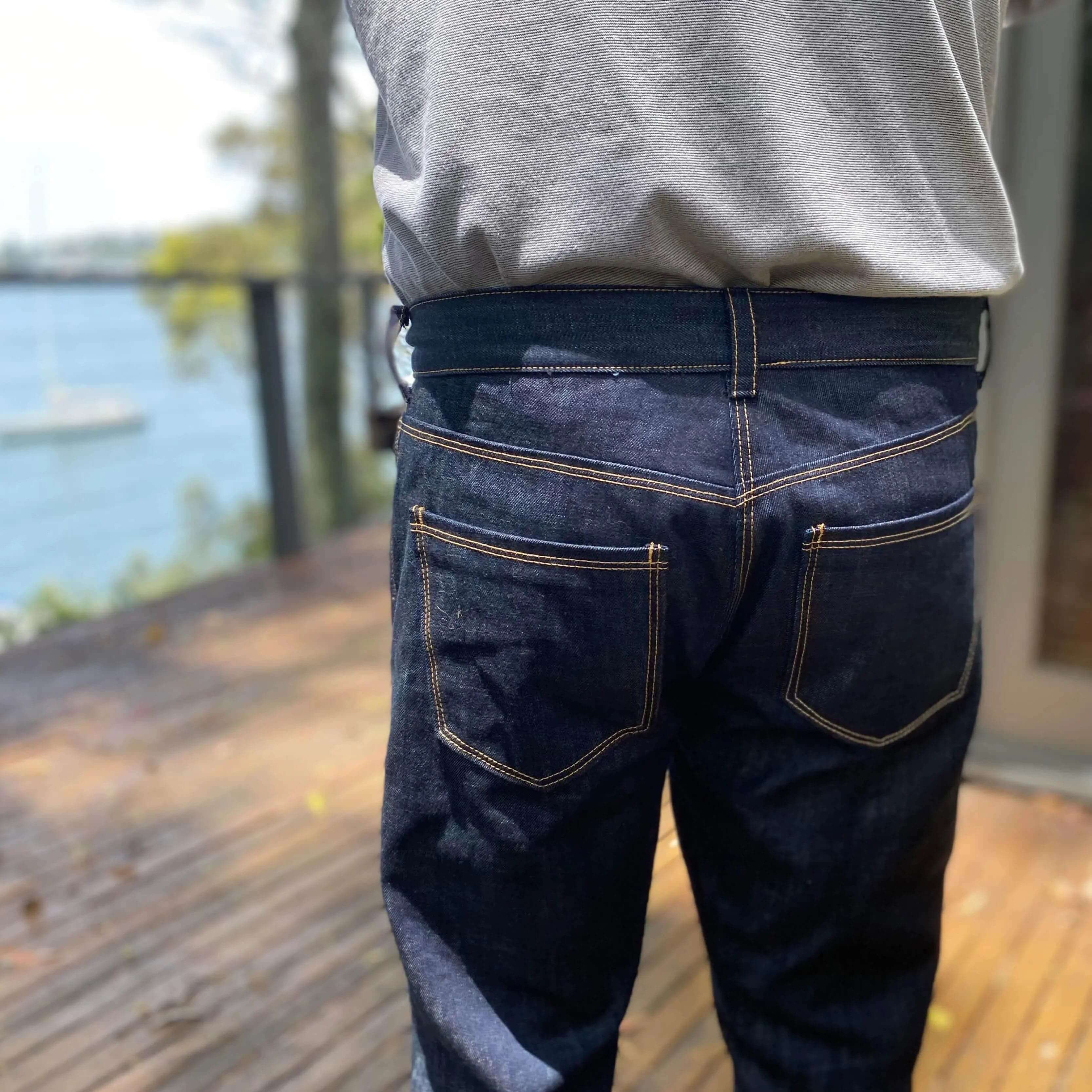 Wardrobe By Me Men's Jeans - Waist Size 26-42" - PDF Pattern - Image 8