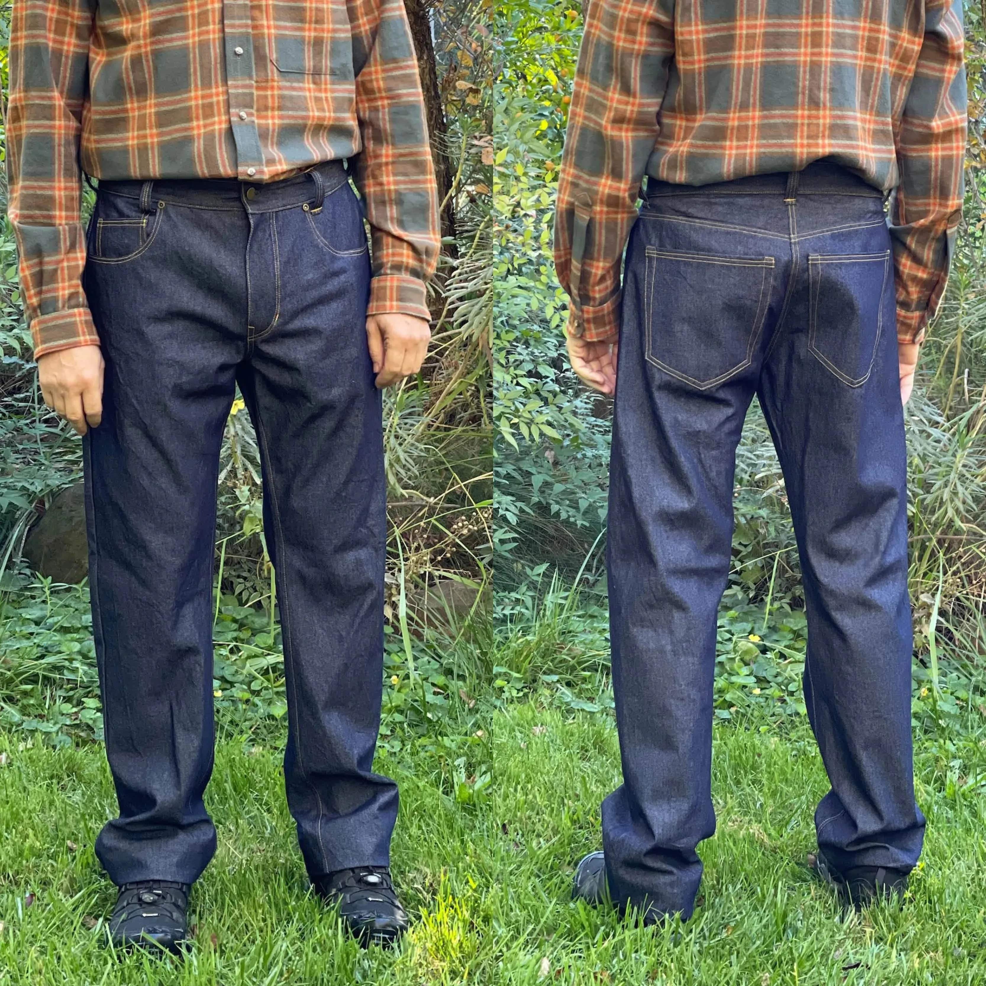 Wardrobe By Me Men's Jeans - Waist Size 26-42" - PDF Pattern - Image 9
