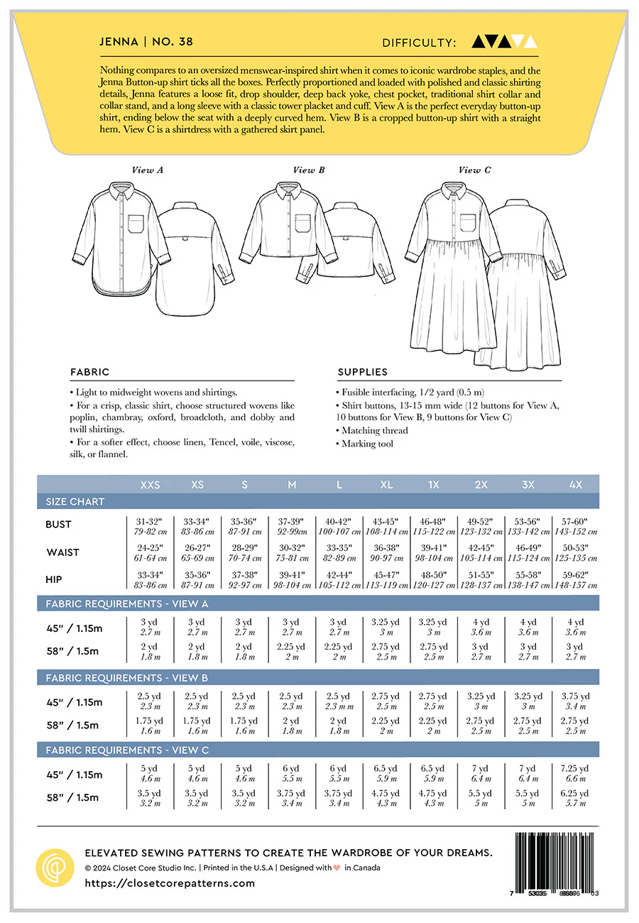 Closet Core Jenna Button Up Shirt and Dress XXS-4X - Image 14
