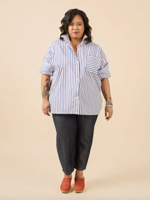 Closet Core Jenna Button Up Shirt and Dress XXS-4X - Image 9