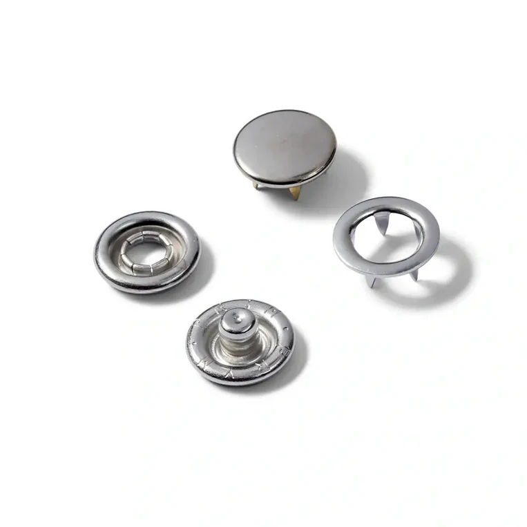 Prym Jersey Fasteners 8mm Silver - Image 2