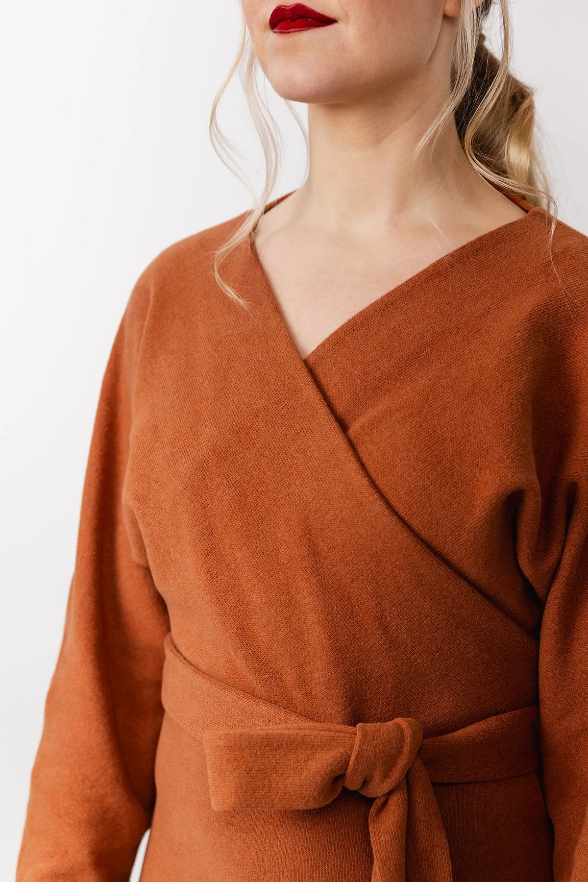 Named Clothing KAJO wrap sweater & dress US 0-24 - PDF Pattern - Image 4