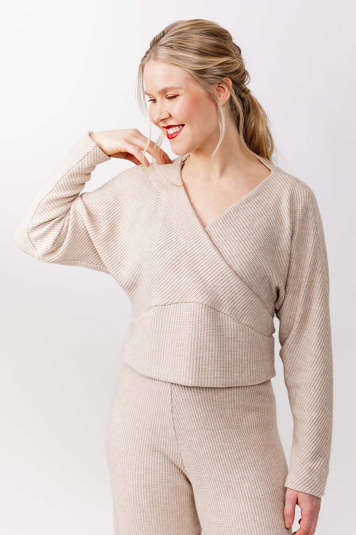 Named Clothing KAJO wrap sweater & dress US 0-24 - PDF Pattern - Image 6