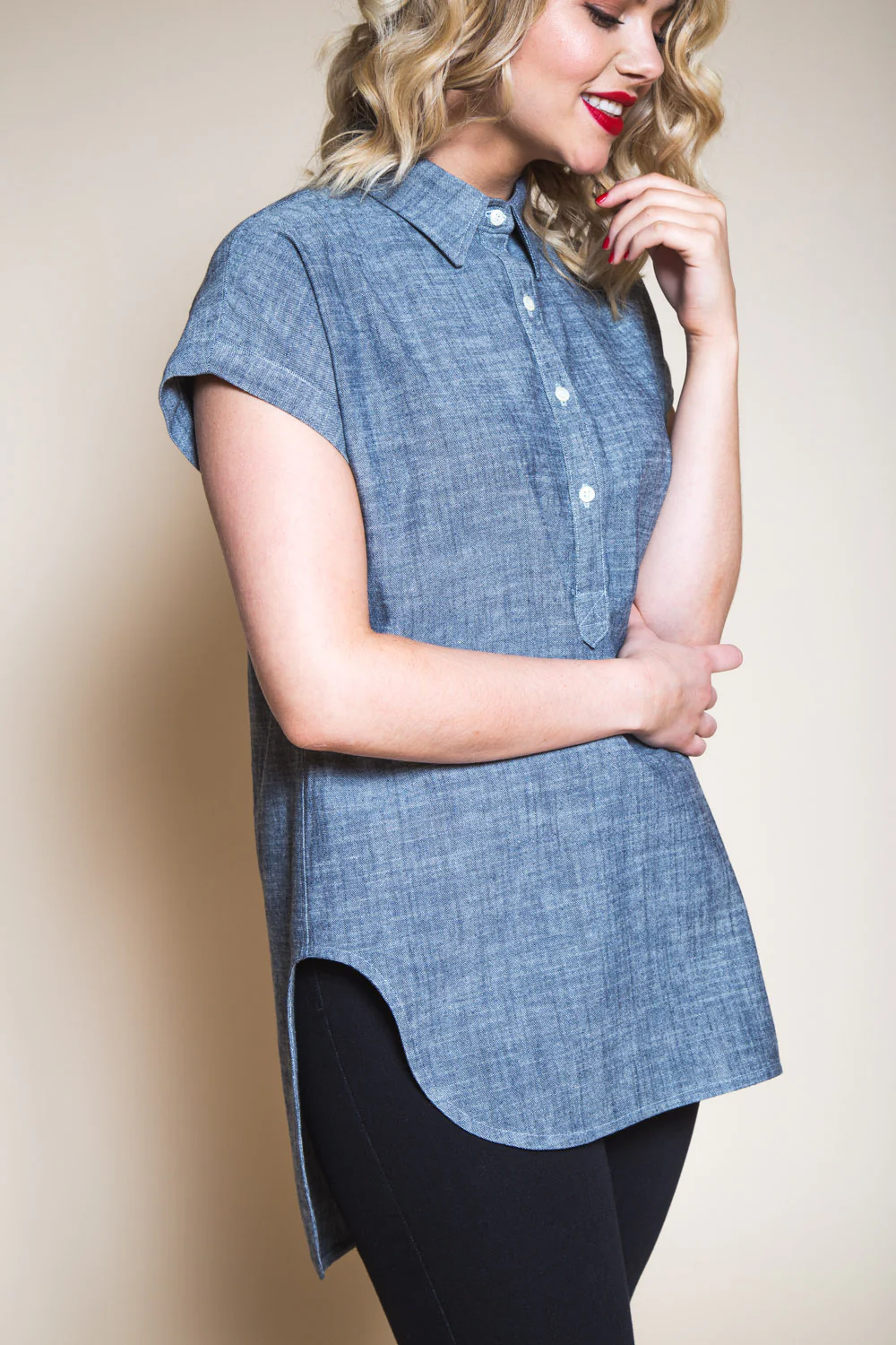Closet Core Kalle Shirt + Shirtdress - US 0-32 - PDF Pattern