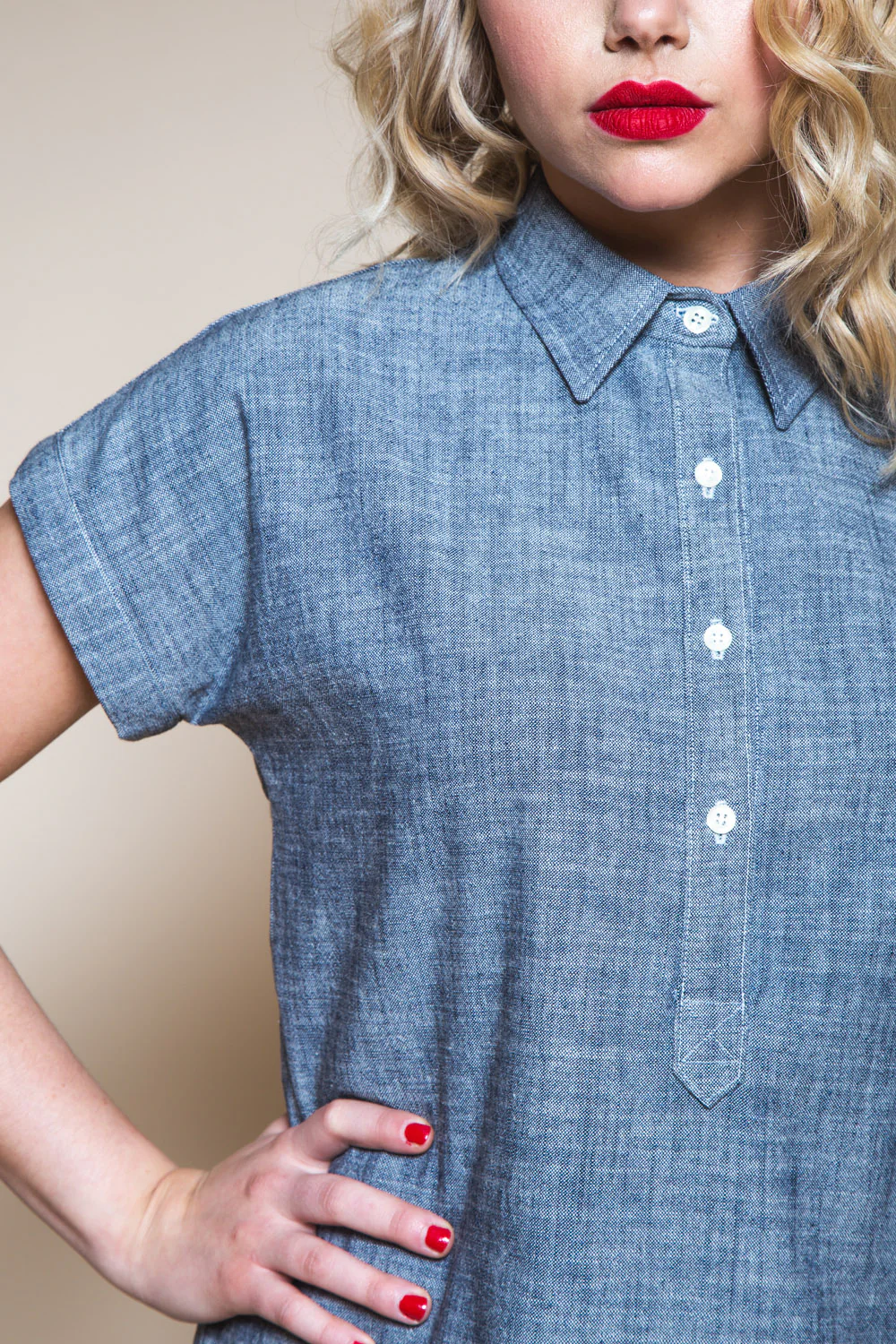 Closet Core Kalle Shirt + Shirtdress - US 0-32 - PDF Pattern - Image 5