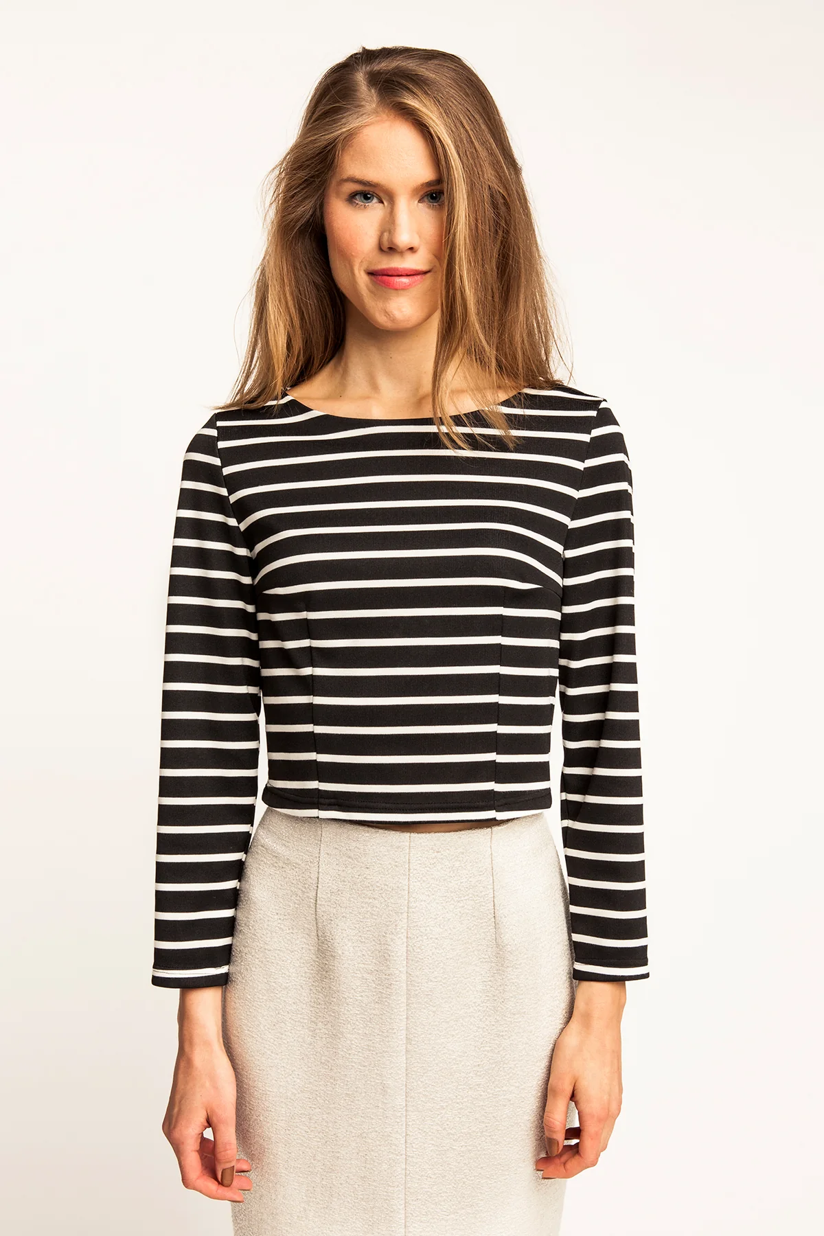 Named Clothing KANERVA button-back tee US0-24 - PDF Pattern