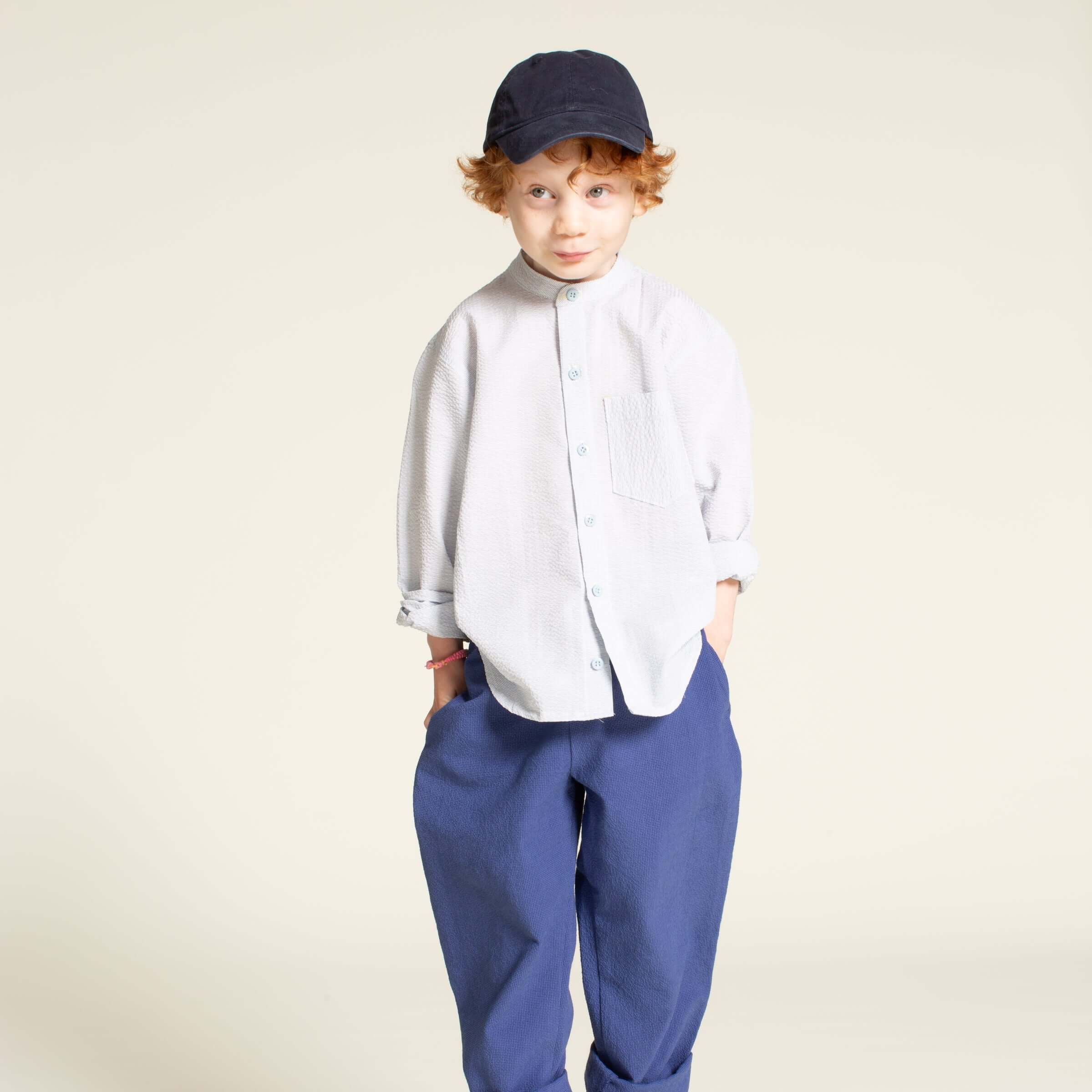 Wardrobe By Me Kids Mini Jensen Shirt - 3-12 Years - PDF Pattern