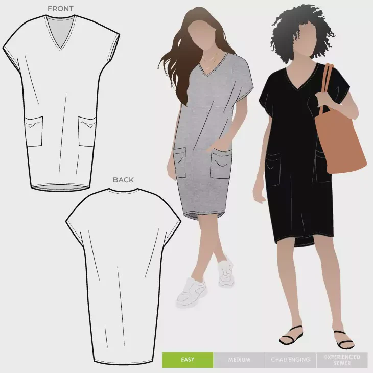 StyleArc Kitt Knit Dress - various sizes - Image 4