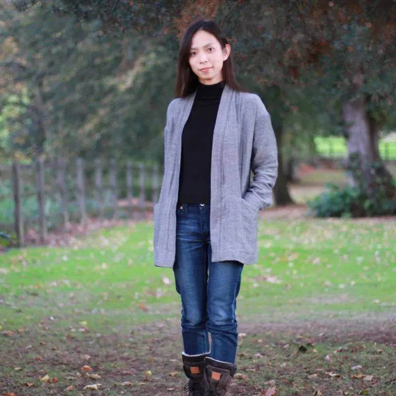 Wardrobe By Me Komi Wrap Jacket - US 0-24 - PDF Pattern - Image 5
