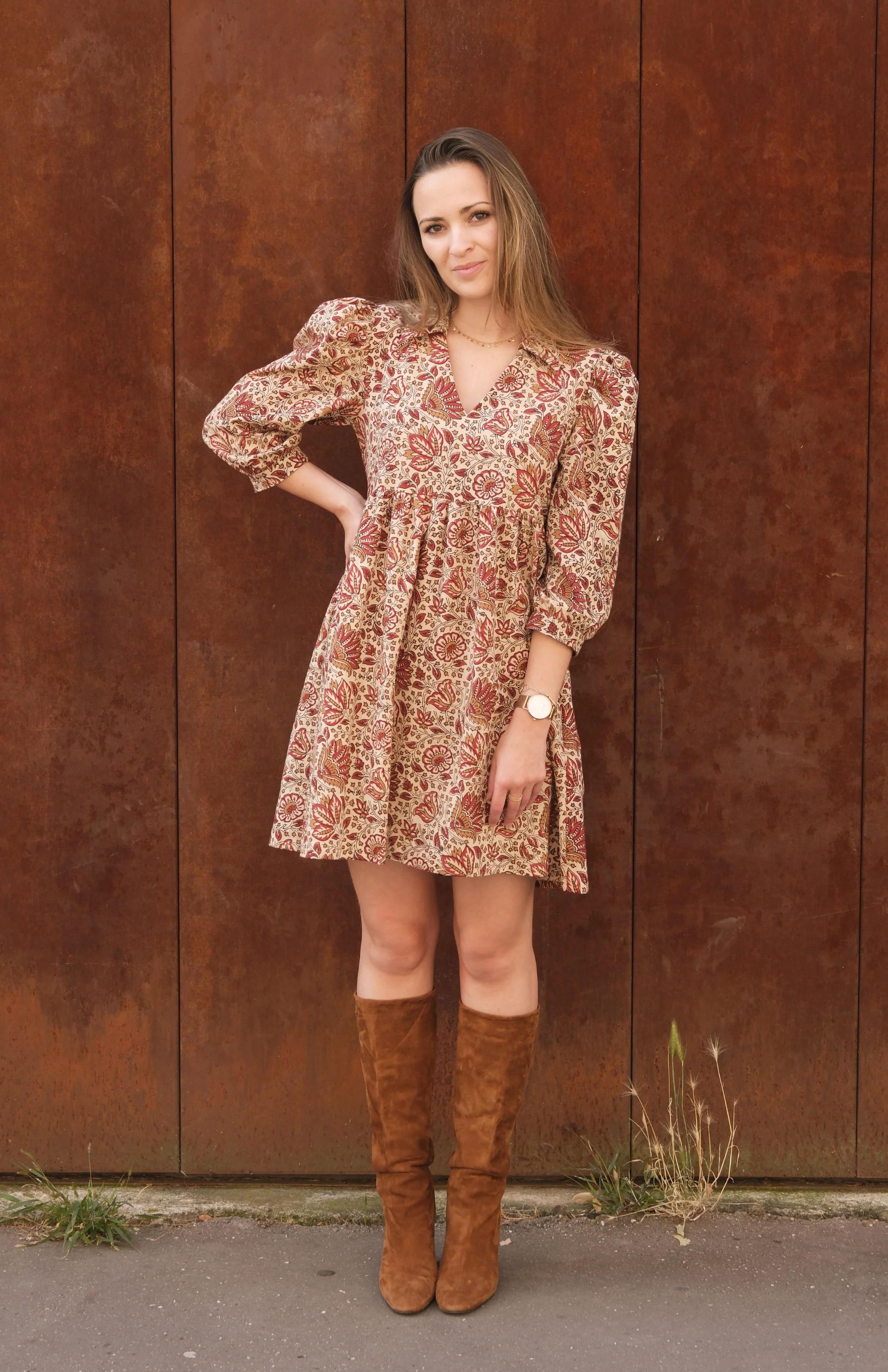 Cha'Coud Lison Dress - EU 34-52 - PDF Pattern