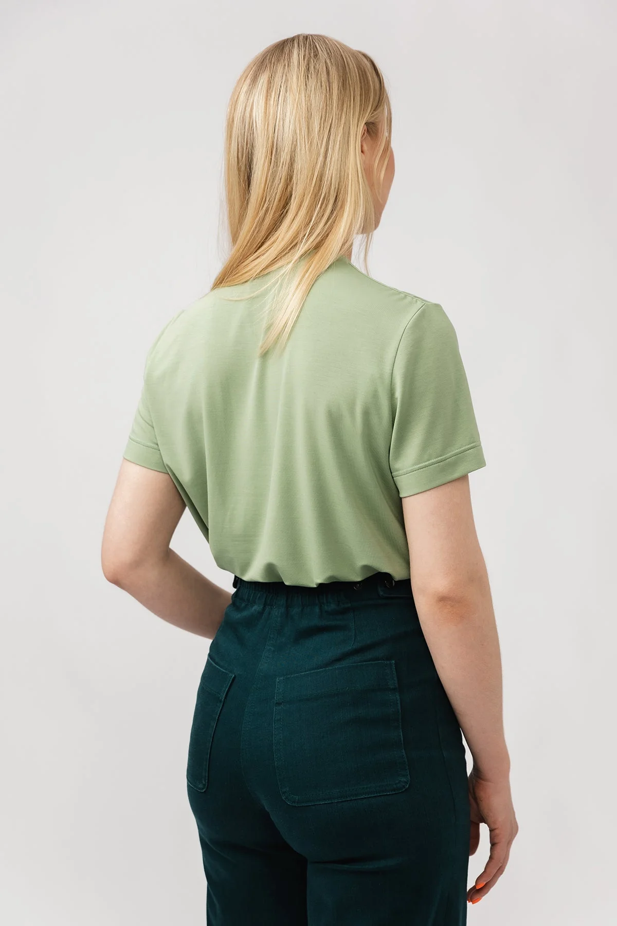 Named Clothing LAURIE pleated tee US0-24 - PDF Pattern - Image 2