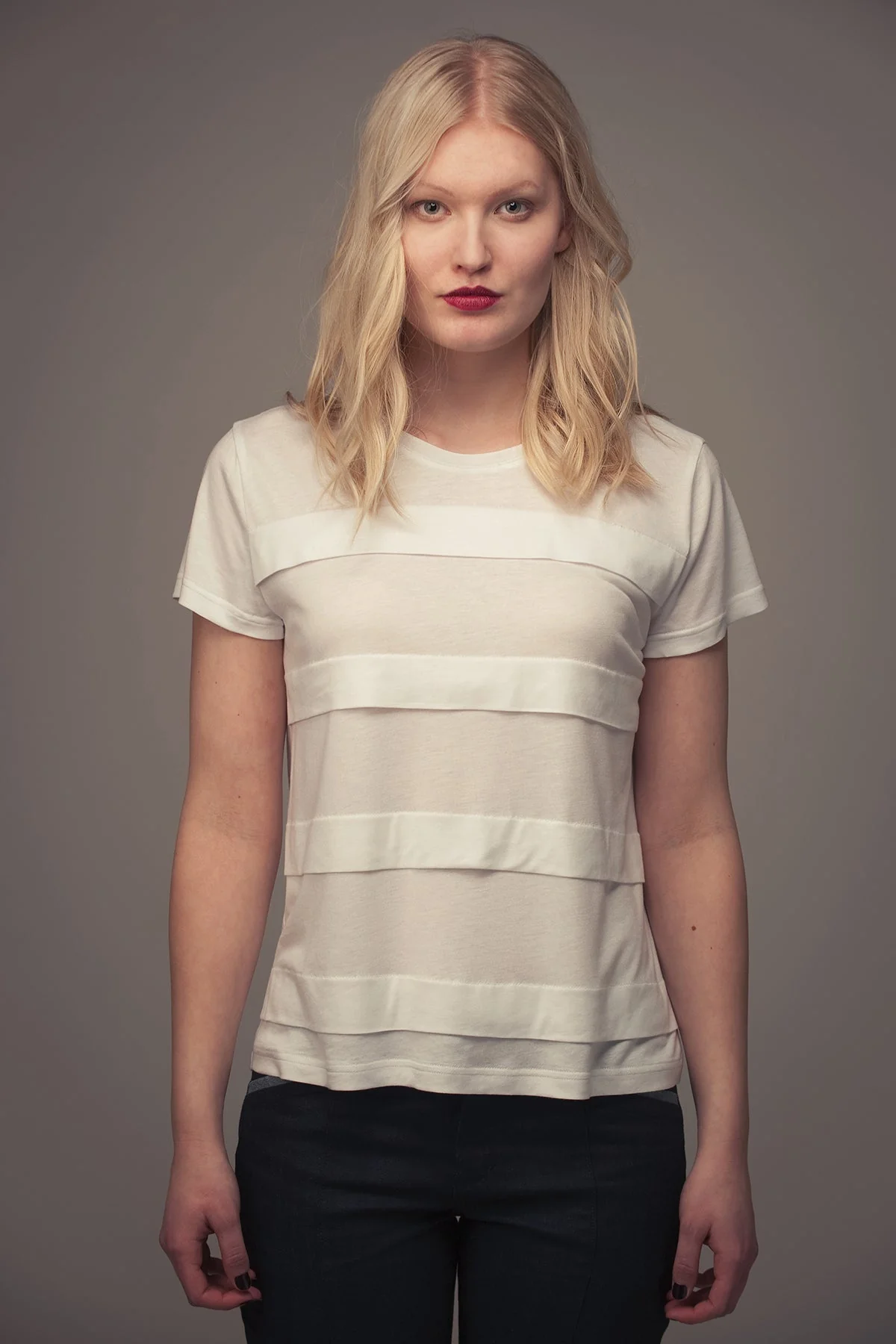 Named Clothing LAURIE pleated tee US0-24 - PDF Pattern - Image 4