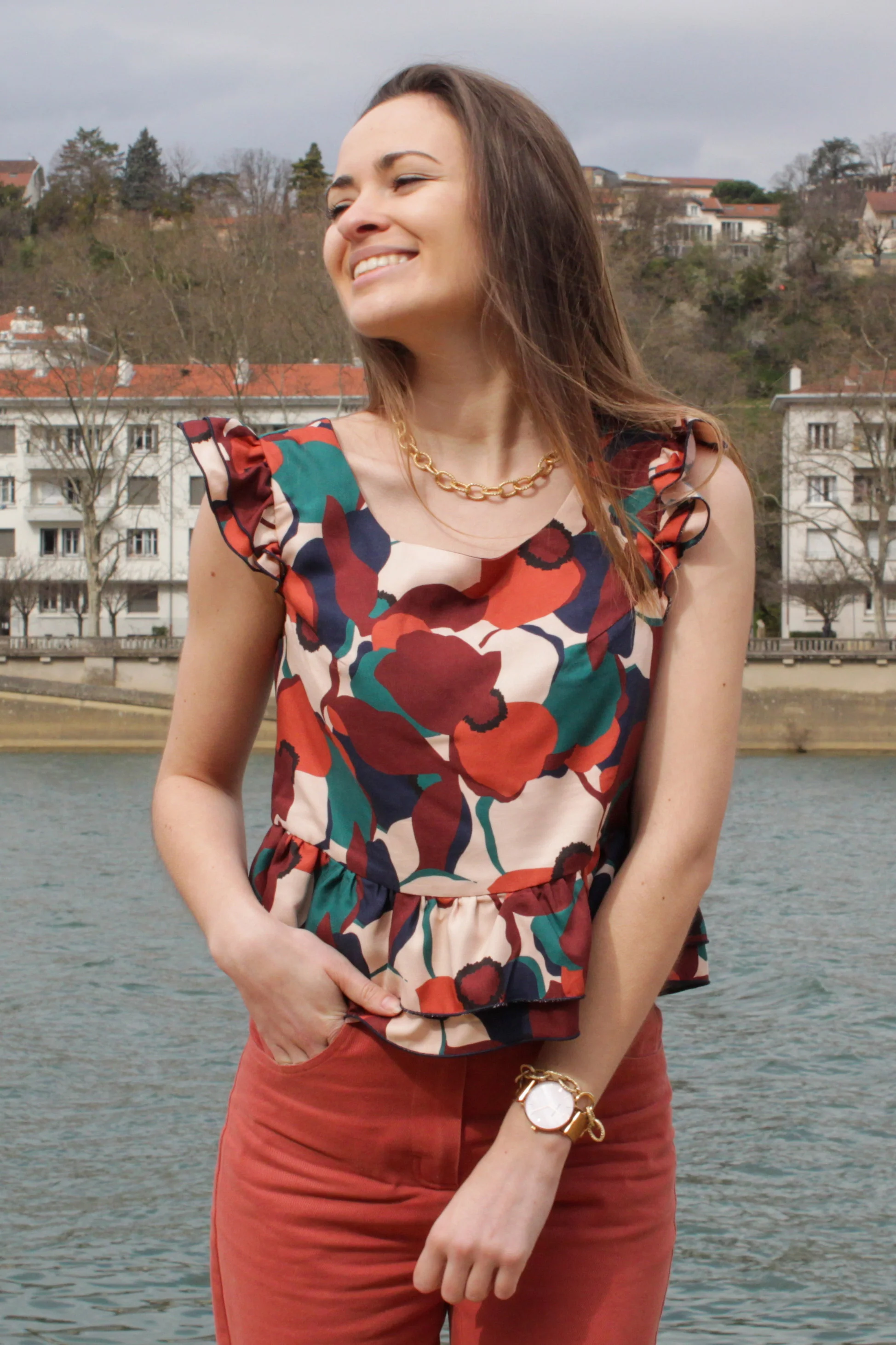 Cha'Coud Solène Top - EU 34-48 - PDF Pattern