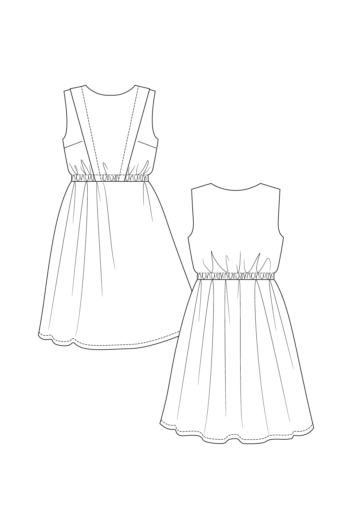 Named Clothing LEINI dress US0-24 - PDF Pattern - Image 8