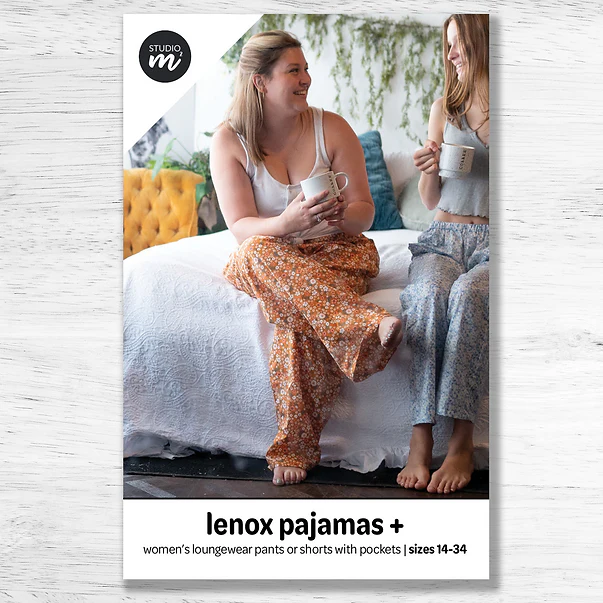 Lenox Pyjama Pants Pattern Size 14-34