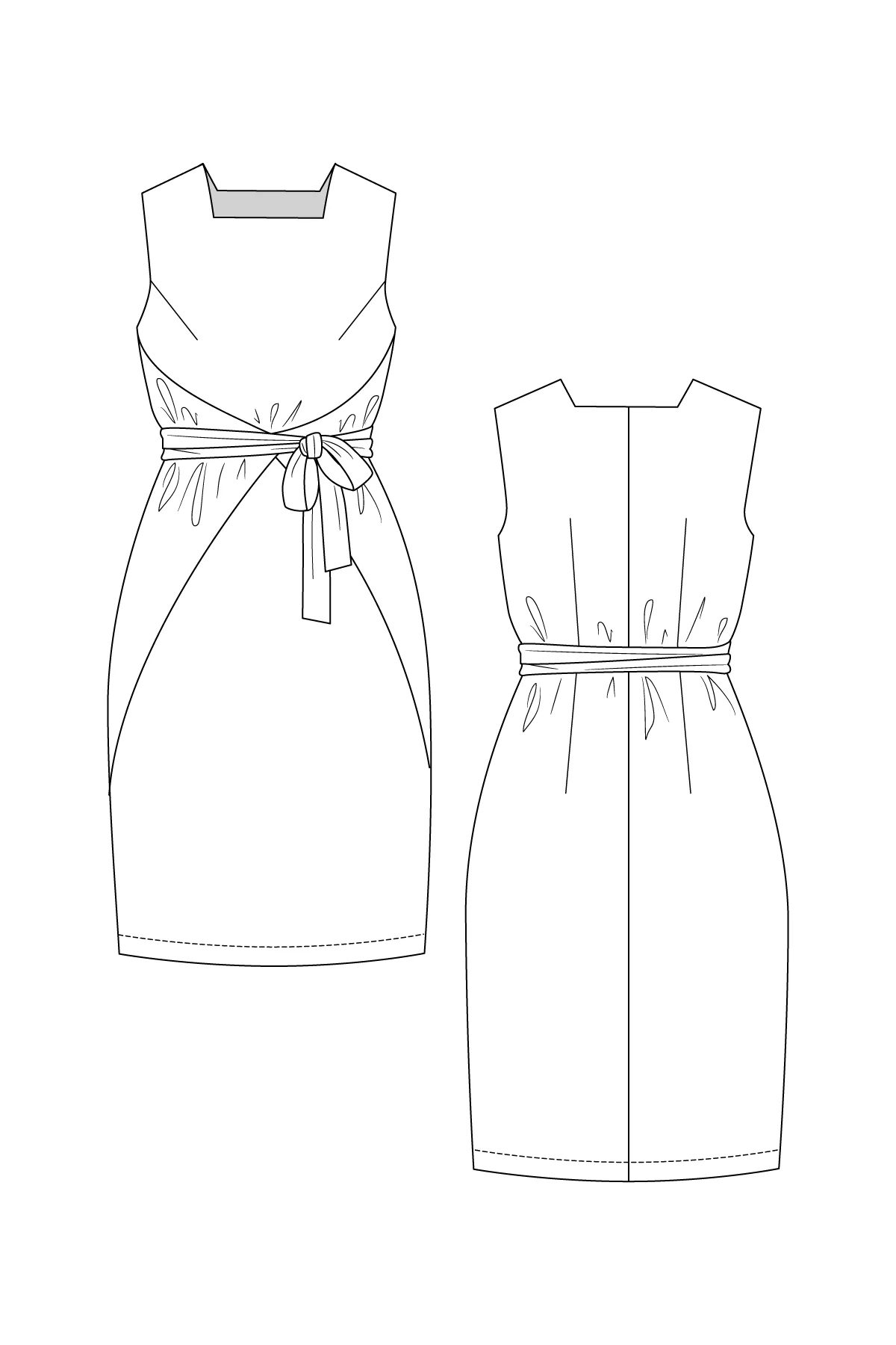 Named Clothing LILJA dress, pinafore & blouse US0-24 - PDF Pattern - Image 18