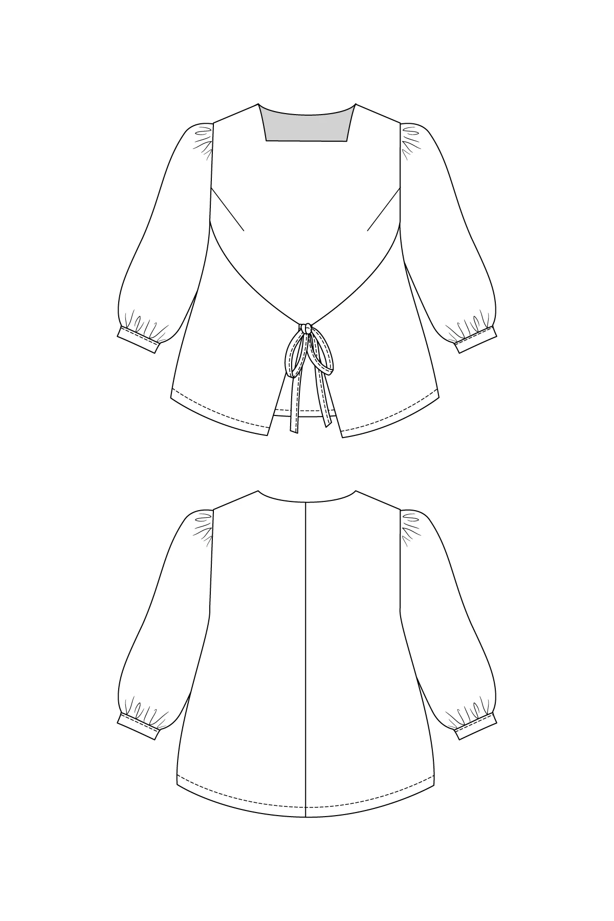 Named Clothing LILJA dress, pinafore & blouse US0-24 - PDF Pattern - Image 19