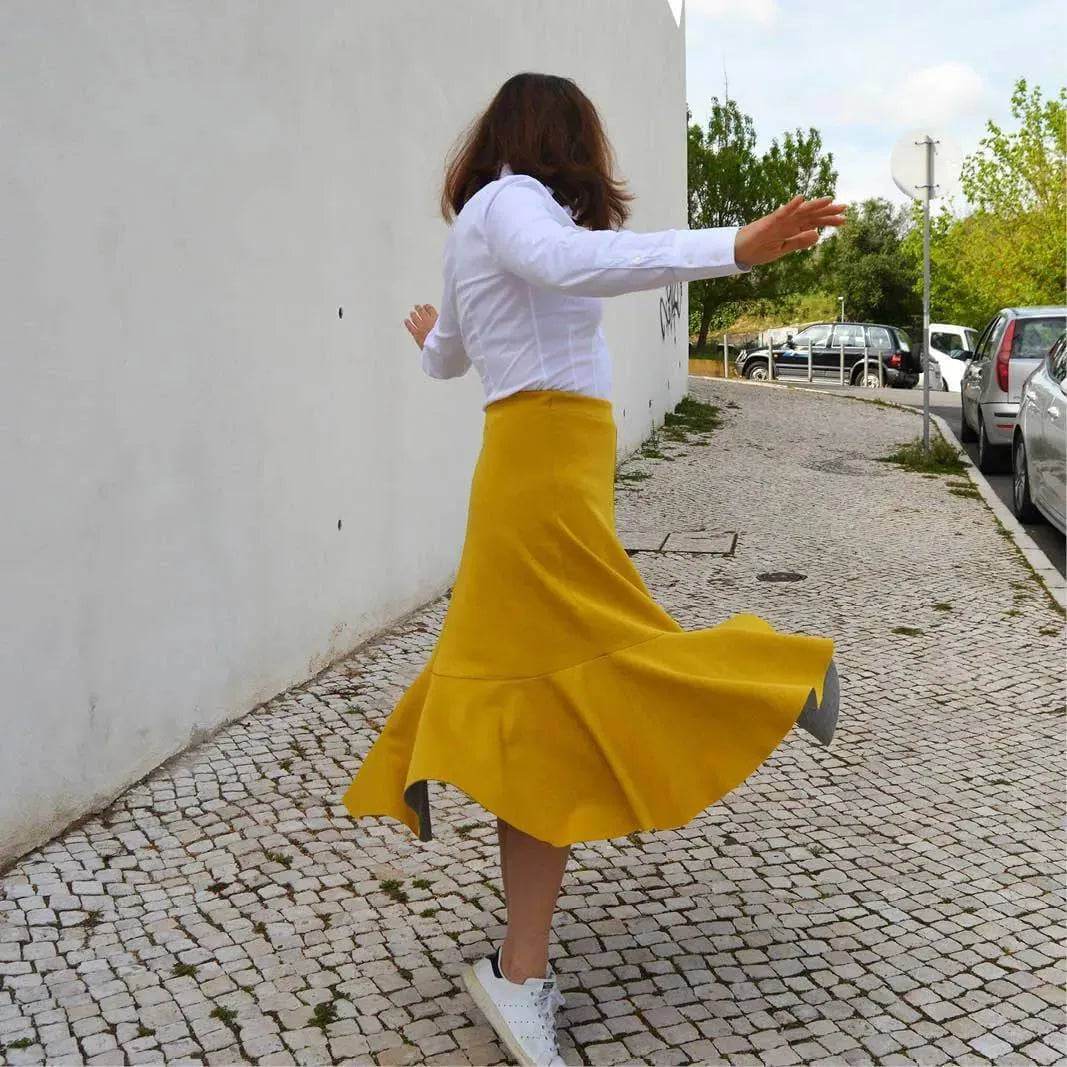 Wardrobe By Me Linea A-line Skirt - US 0-24 - PDF Pattern - Image 3