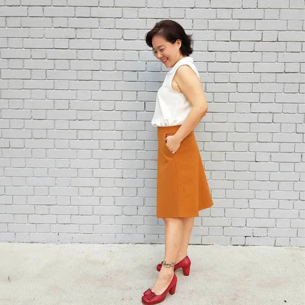 Wardrobe By Me Linea A-line Skirt - US 0-24 - PDF Pattern - Image 5