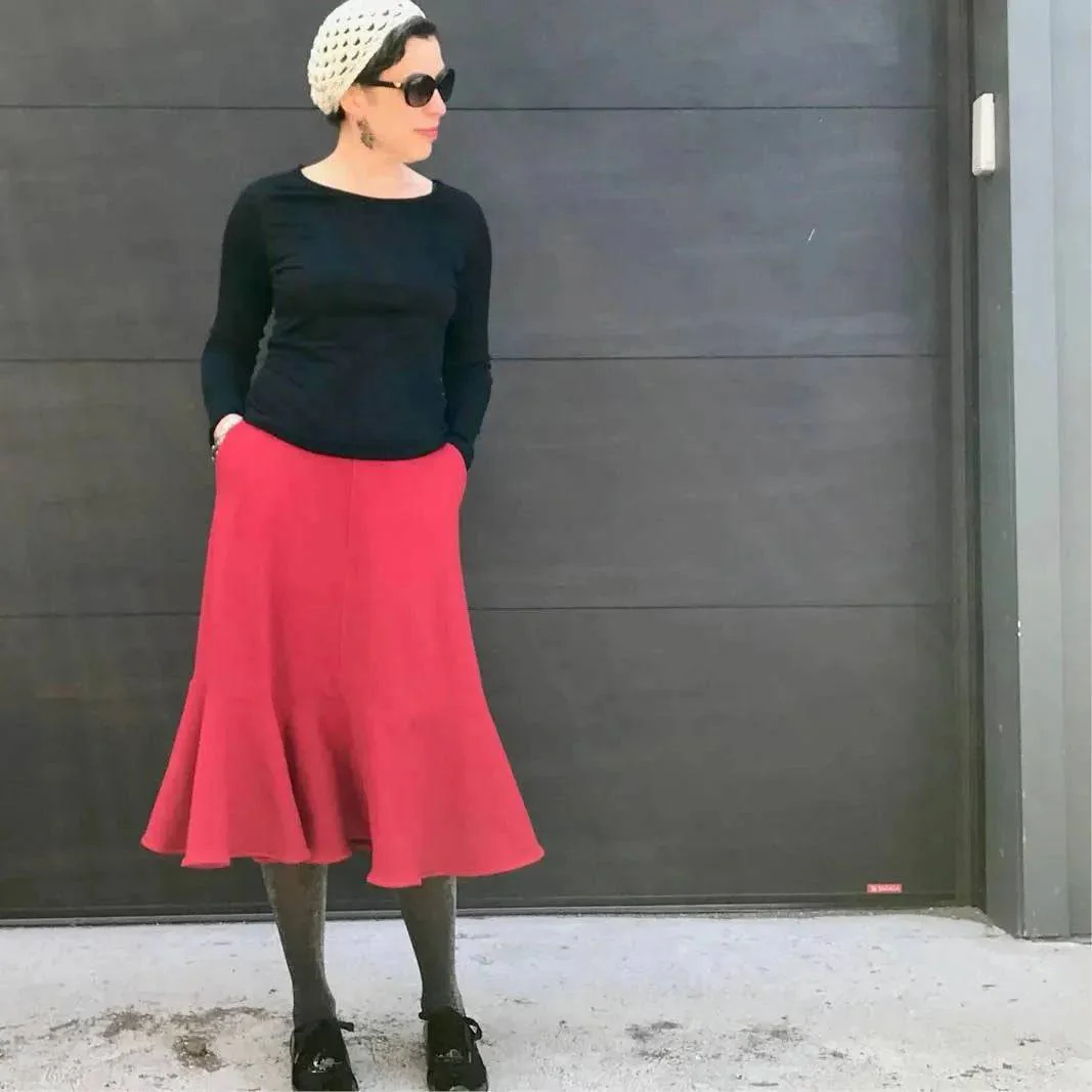 Wardrobe By Me Linea A-line Skirt - US 0-24 - PDF Pattern - Image 6