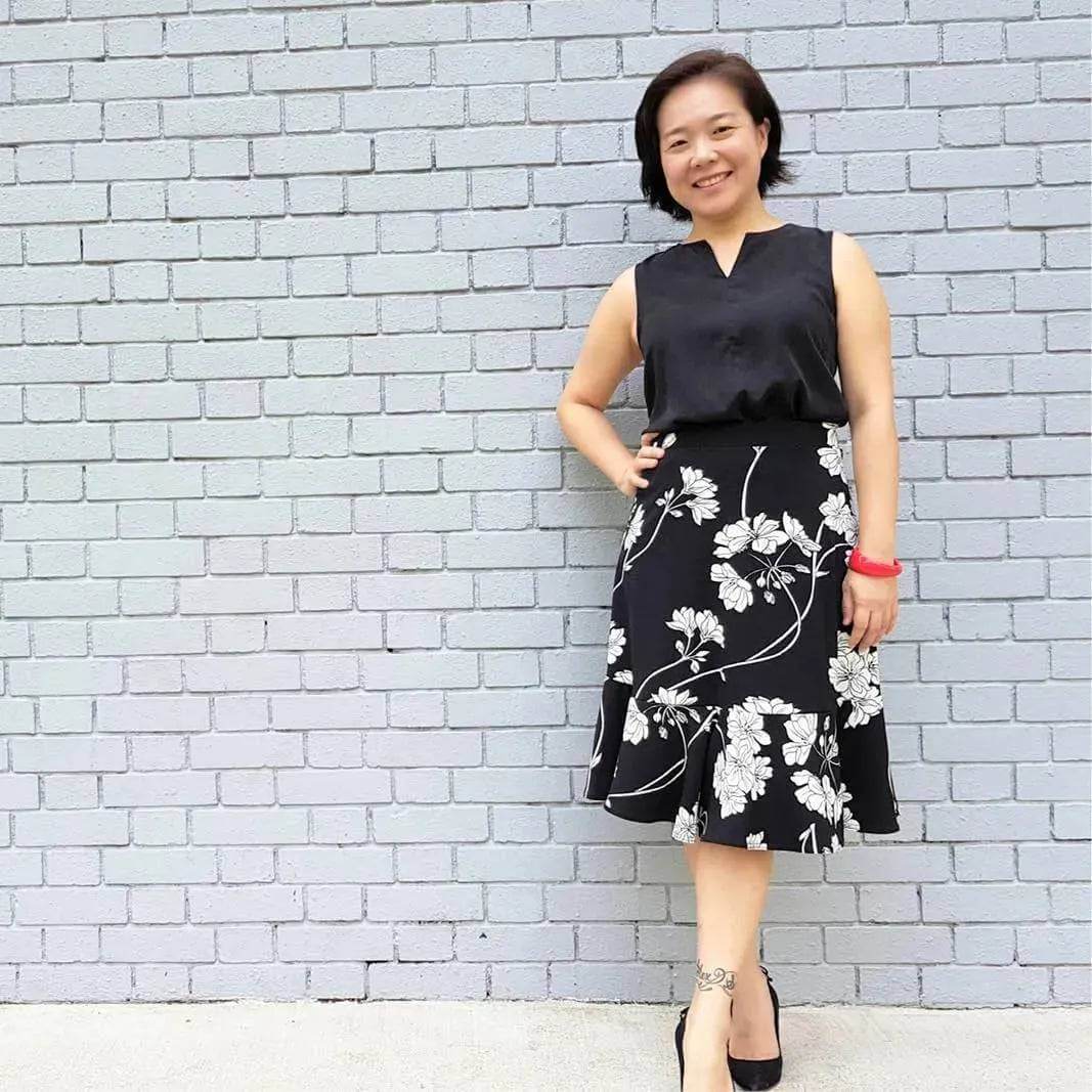 Wardrobe By Me Linea A-line Skirt - US 0-24 - PDF Pattern - Image 8