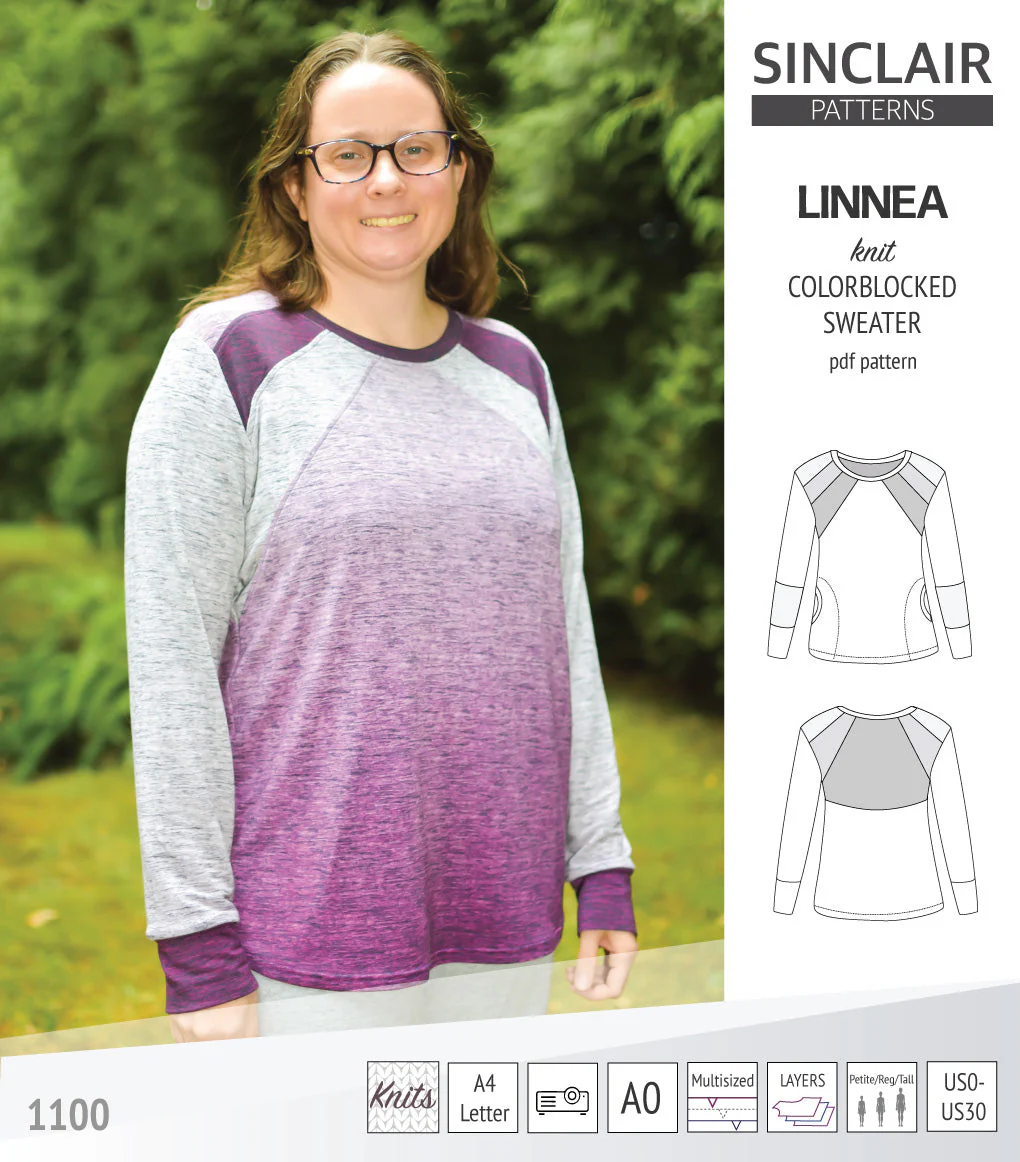 Sinclair Patterns Linnea Sweater - XXS-4XL - PDF Pattern - Image 29