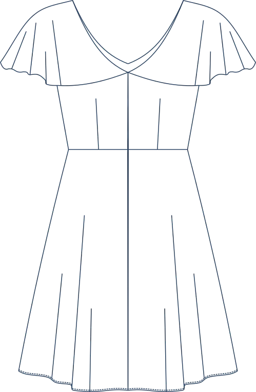 Lise Tailor Belle Des Champs Dress Pattern - Image 7