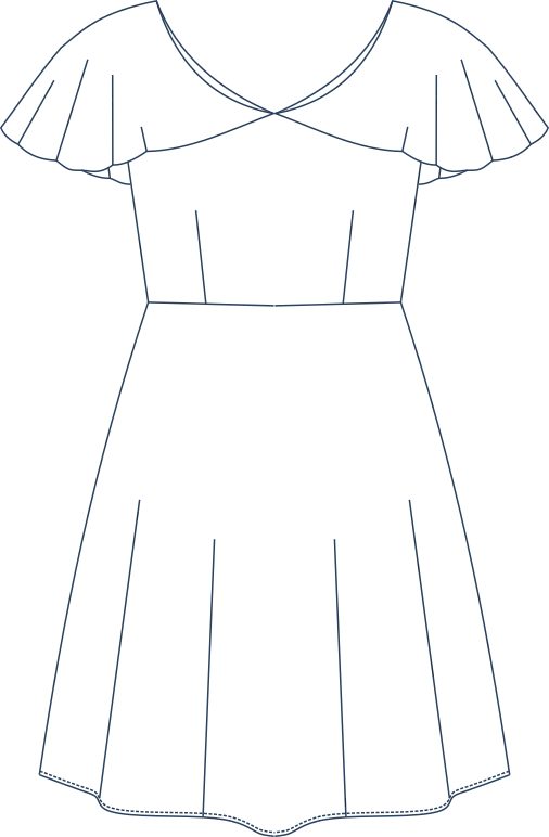 Lise Tailor Belle Des Champs Dress Pattern - Image 8