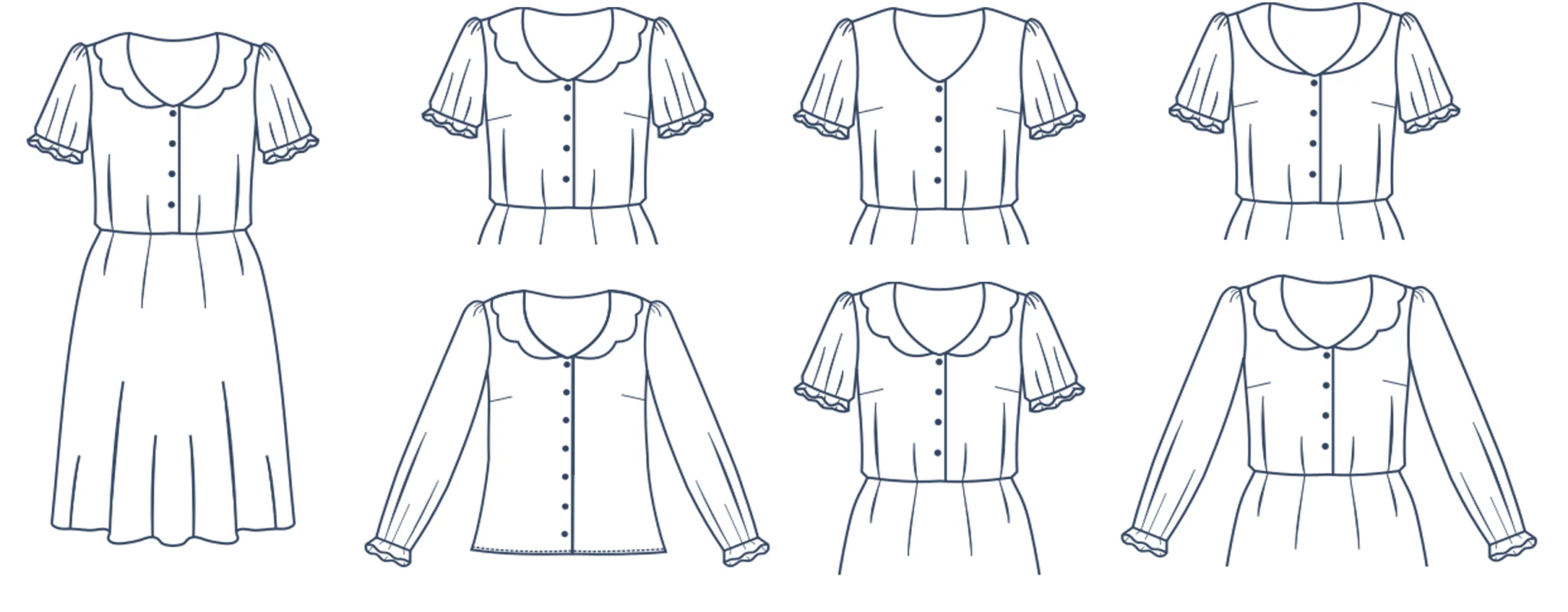 Lise Tailor Comete Dress Pattern - Image 10