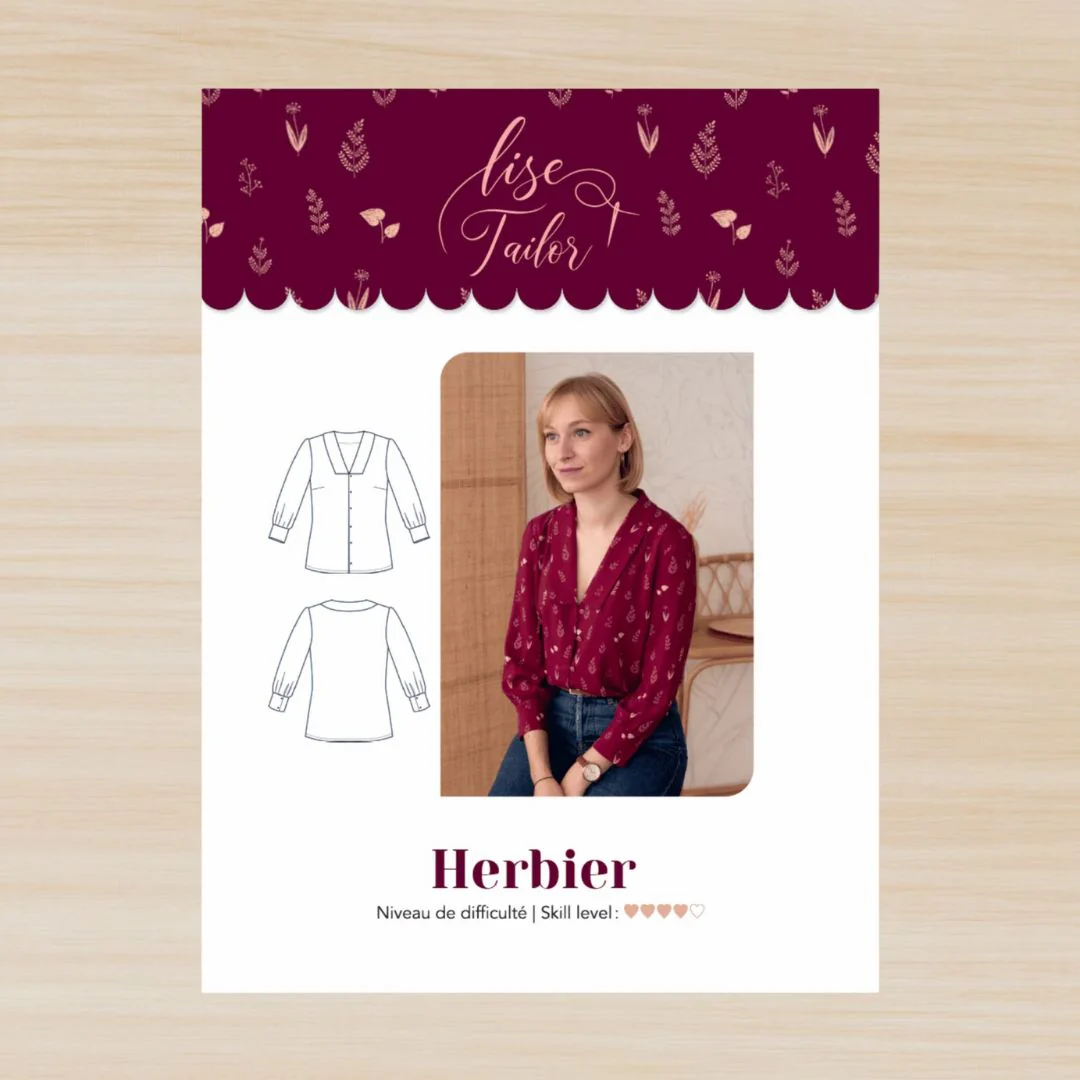 Lise Tailor Herbier Top Pattern