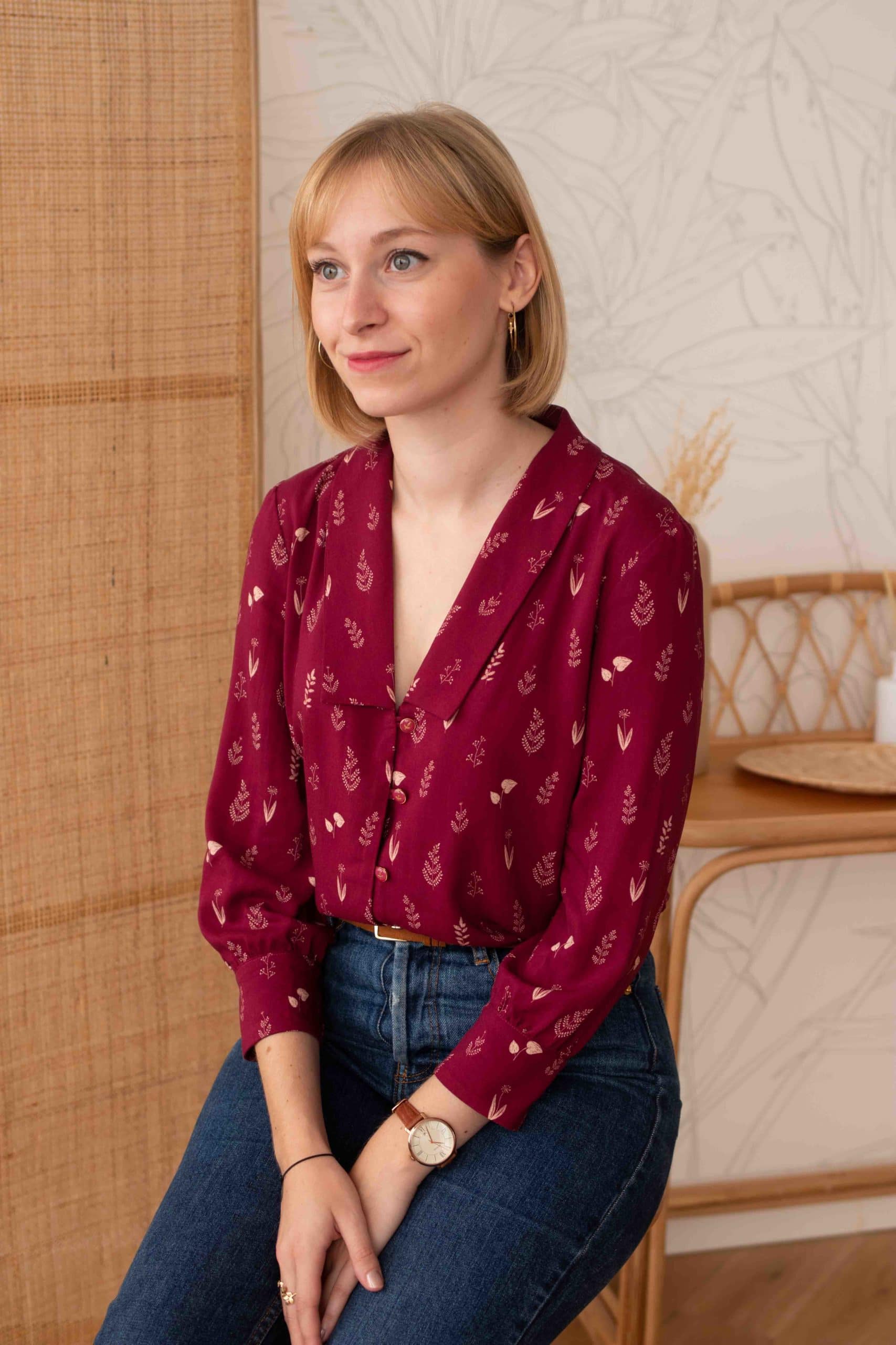 Lise Tailor Herbier Top Pattern - Image 2