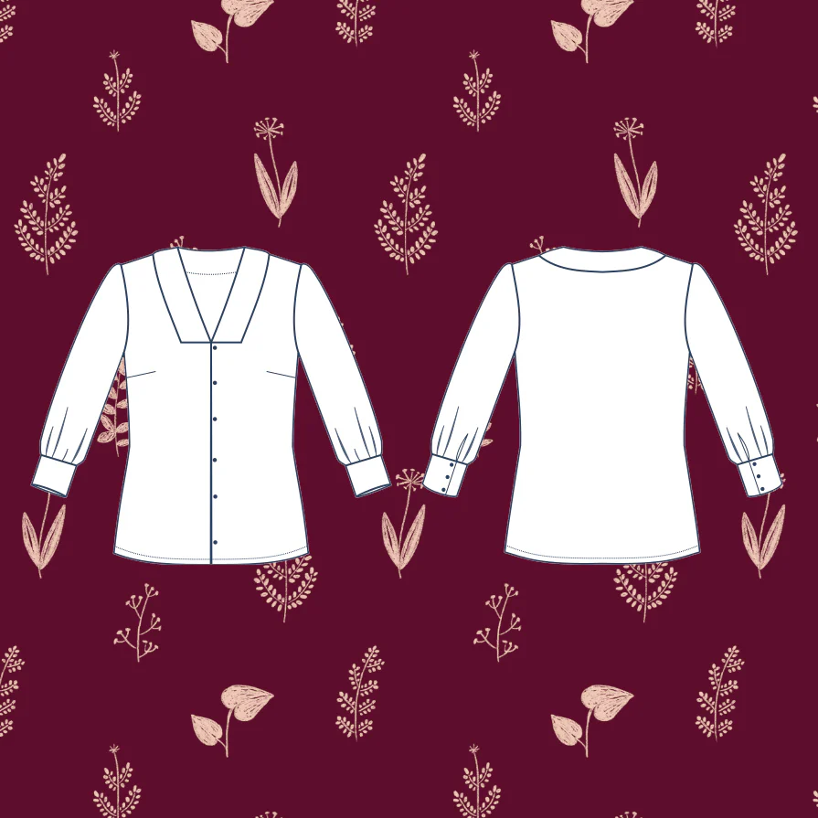 Lise Tailor Herbier Top Pattern - Image 8