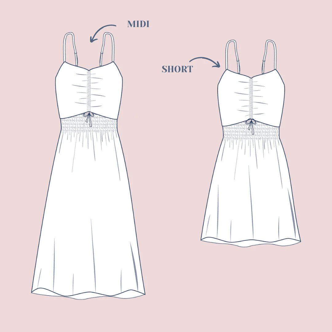 Lise Tailor Poleen Dress Pattern - Image 11