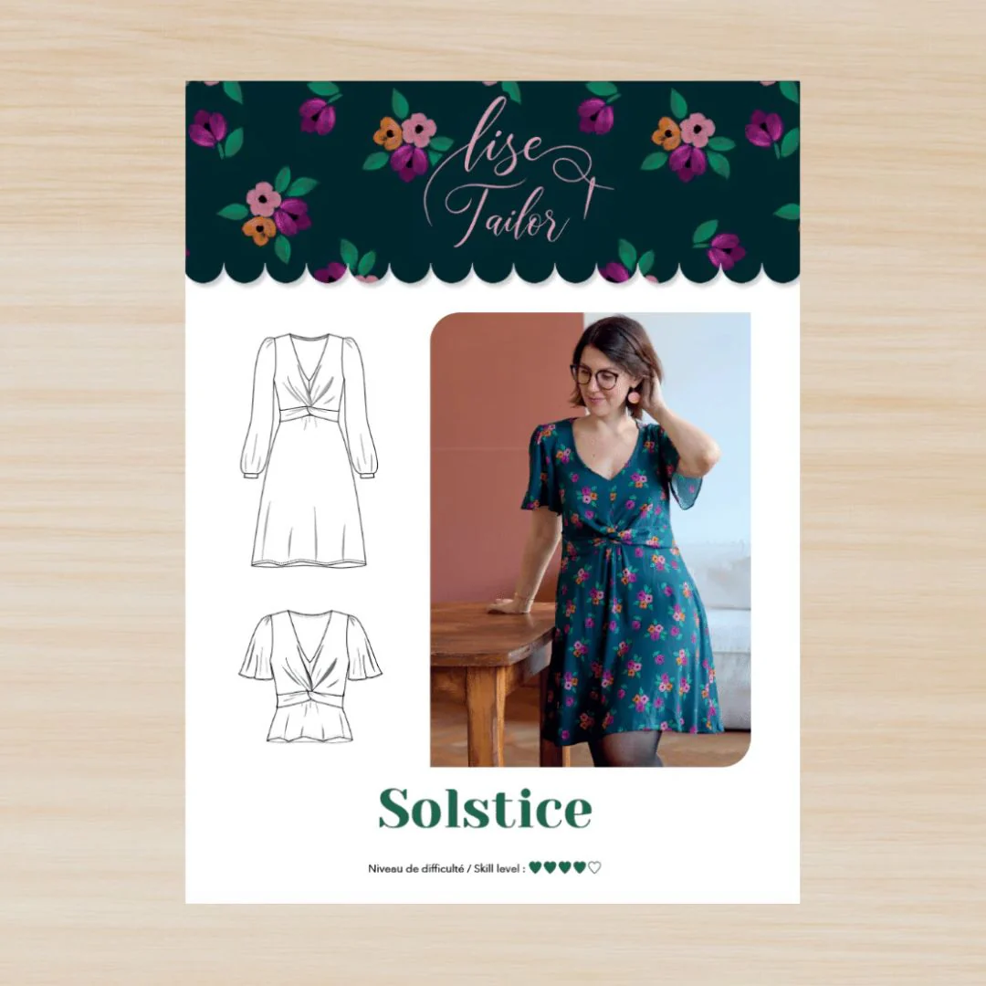 Lise Tailor Solstice Dress Pattern